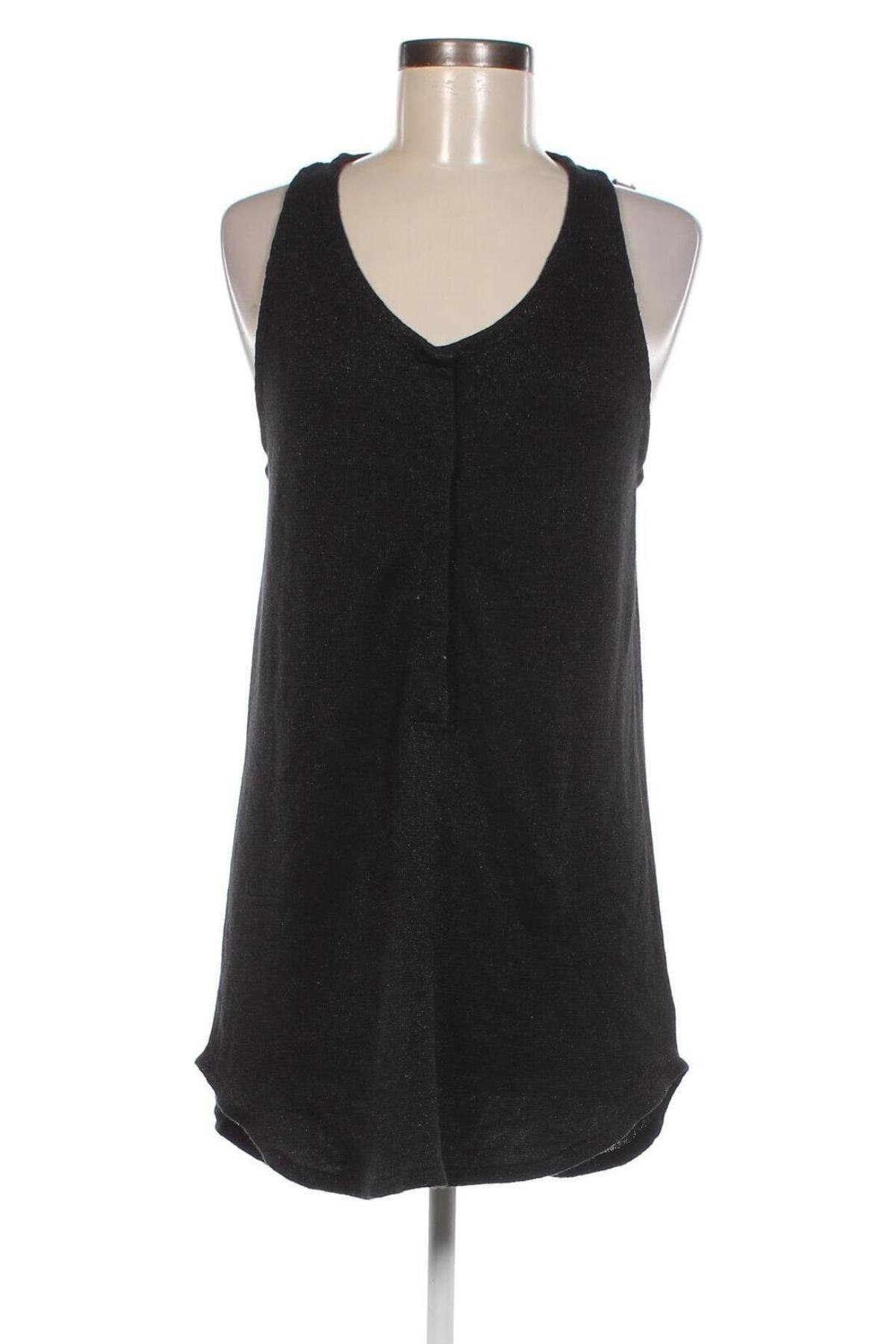 Γυναικείο αμάνικο μπλουζάκι Munthe Plus Simonsen, Μέγεθος L, Χρώμα Μαύρο, Τιμή 4,01 €