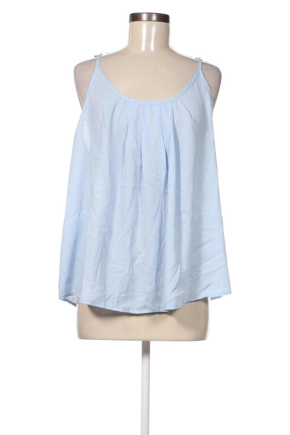 Γυναικείο αμάνικο μπλουζάκι SHEIN, Μέγεθος 3XL, Χρώμα Μπλέ, Τιμή 8,04 €