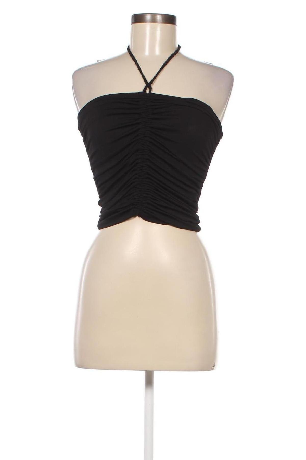 Γυναικείο αμάνικο μπλουζάκι TWINSET, Μέγεθος S, Χρώμα Μαύρο, Τιμή 20,33 €