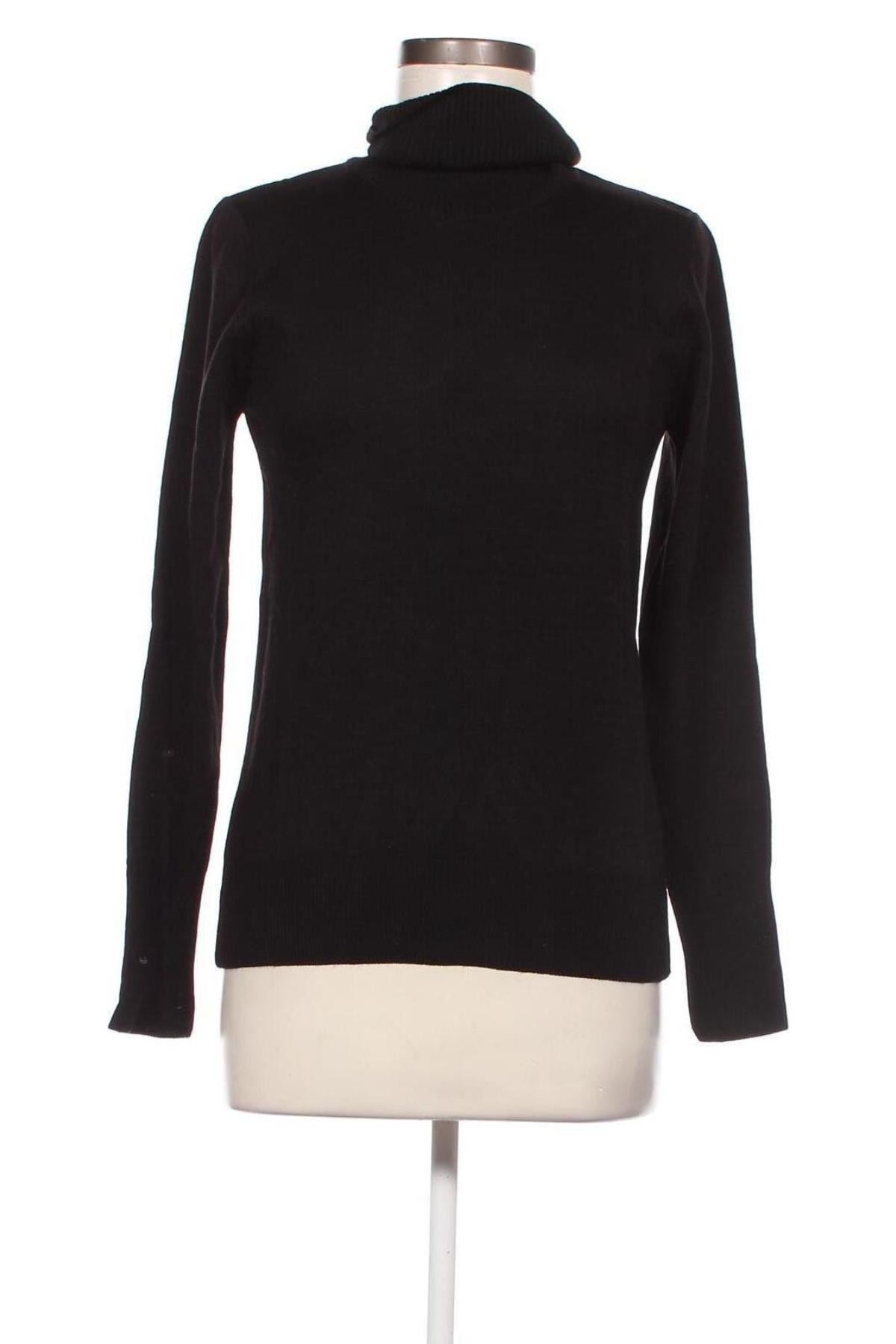 Дамски пуловер, Размер L, Цвят Черен, Цена 19,78 лв.