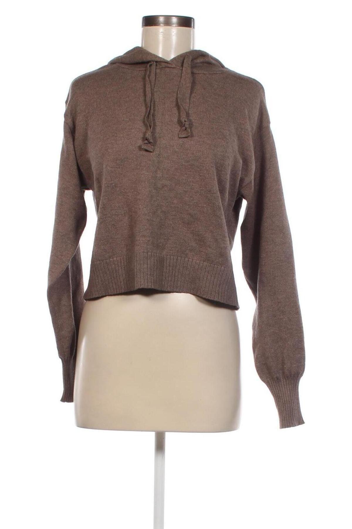 Дамски пуловер, Размер XS, Цвят Кафяв, Цена 10,73 лв.