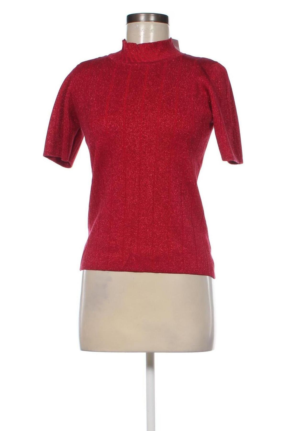 Дамски пуловер, Размер S, Цвят Червен, Цена 29,01 лв.