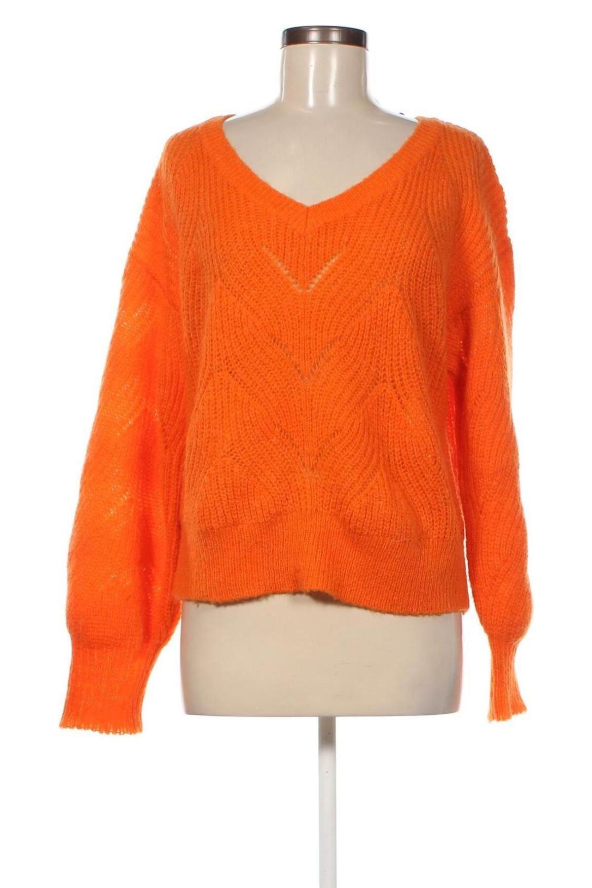 Дамски пуловер Bik Bok, Размер M, Цвят Оранжев, Цена 8,70 лв.