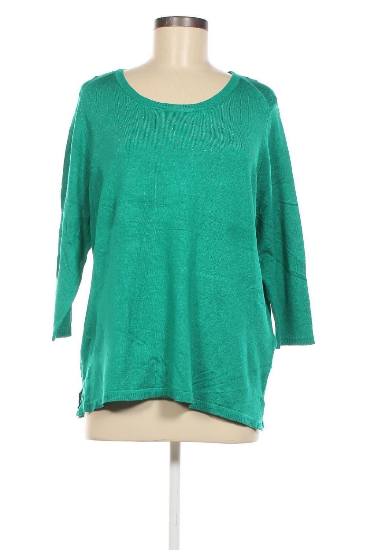 Γυναικείο πουλόβερ Bonita, Μέγεθος L, Χρώμα Πράσινο, Τιμή 9,01 €