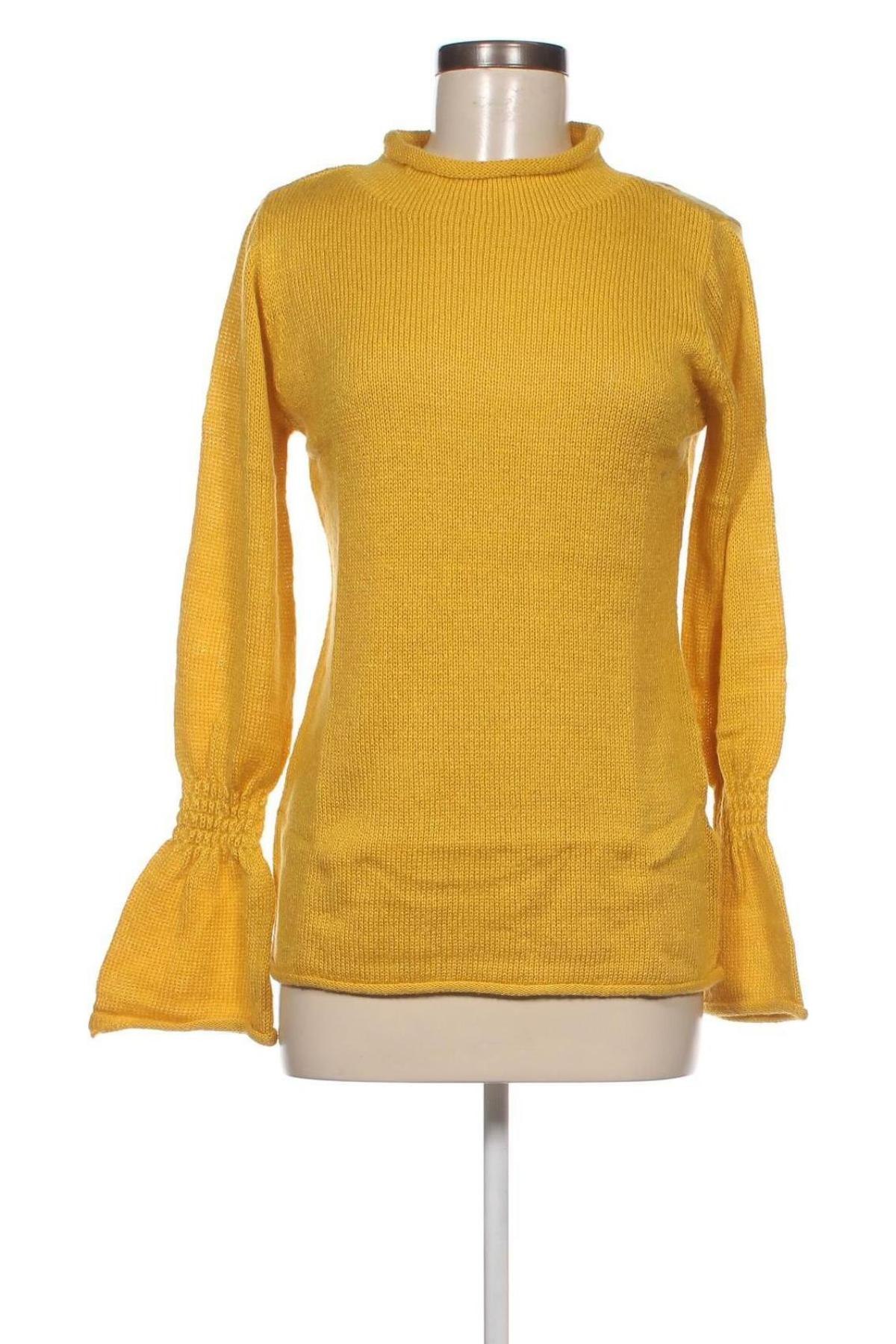 Дамски пуловер Boysen's, Размер S, Цвят Жълт, Цена 14,72 лв.
