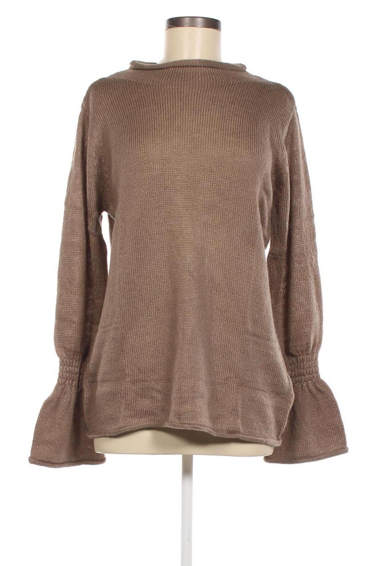 Дамски пуловер Boysen's, Размер M, Цвят Бежов, Цена 14,26 лв.
