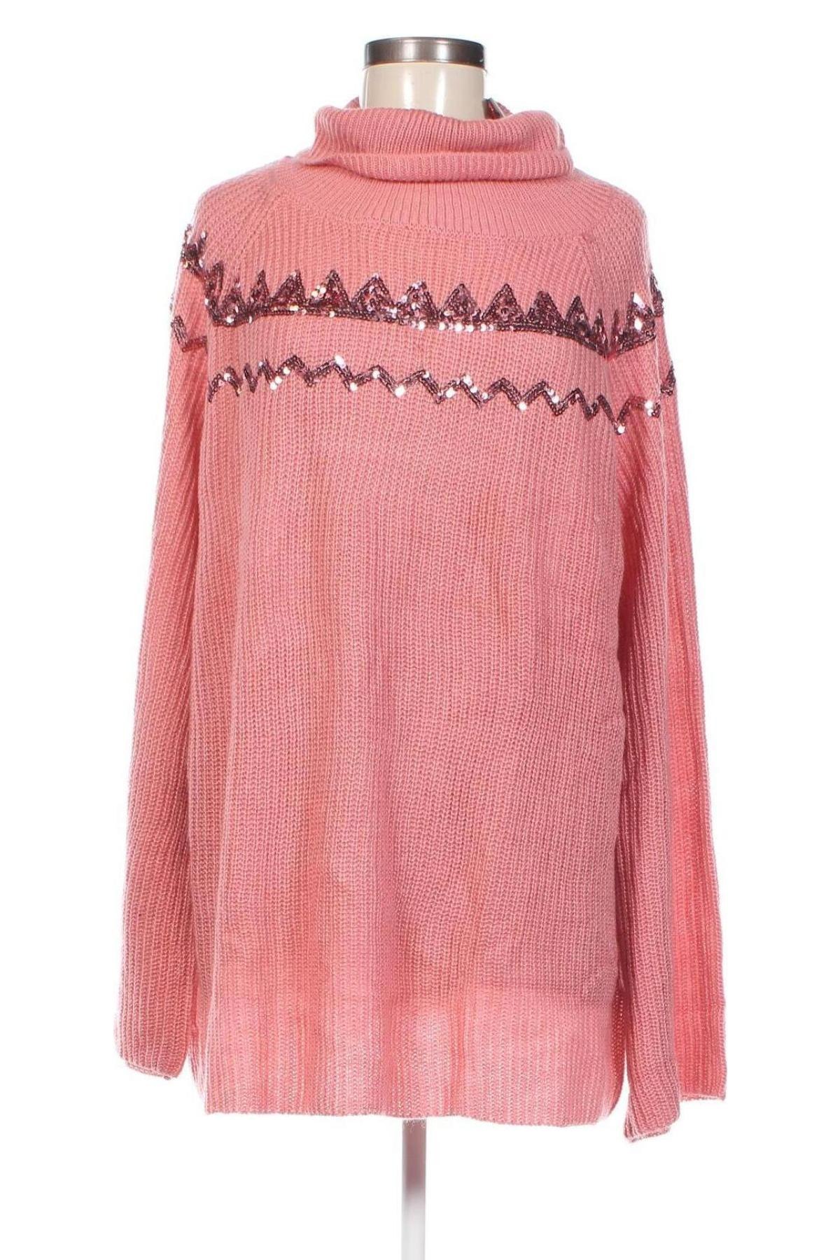 Pulover de femei Bpc Bonprix Collection, Mărime XXL, Culoare Roz, Preț 33,39 Lei