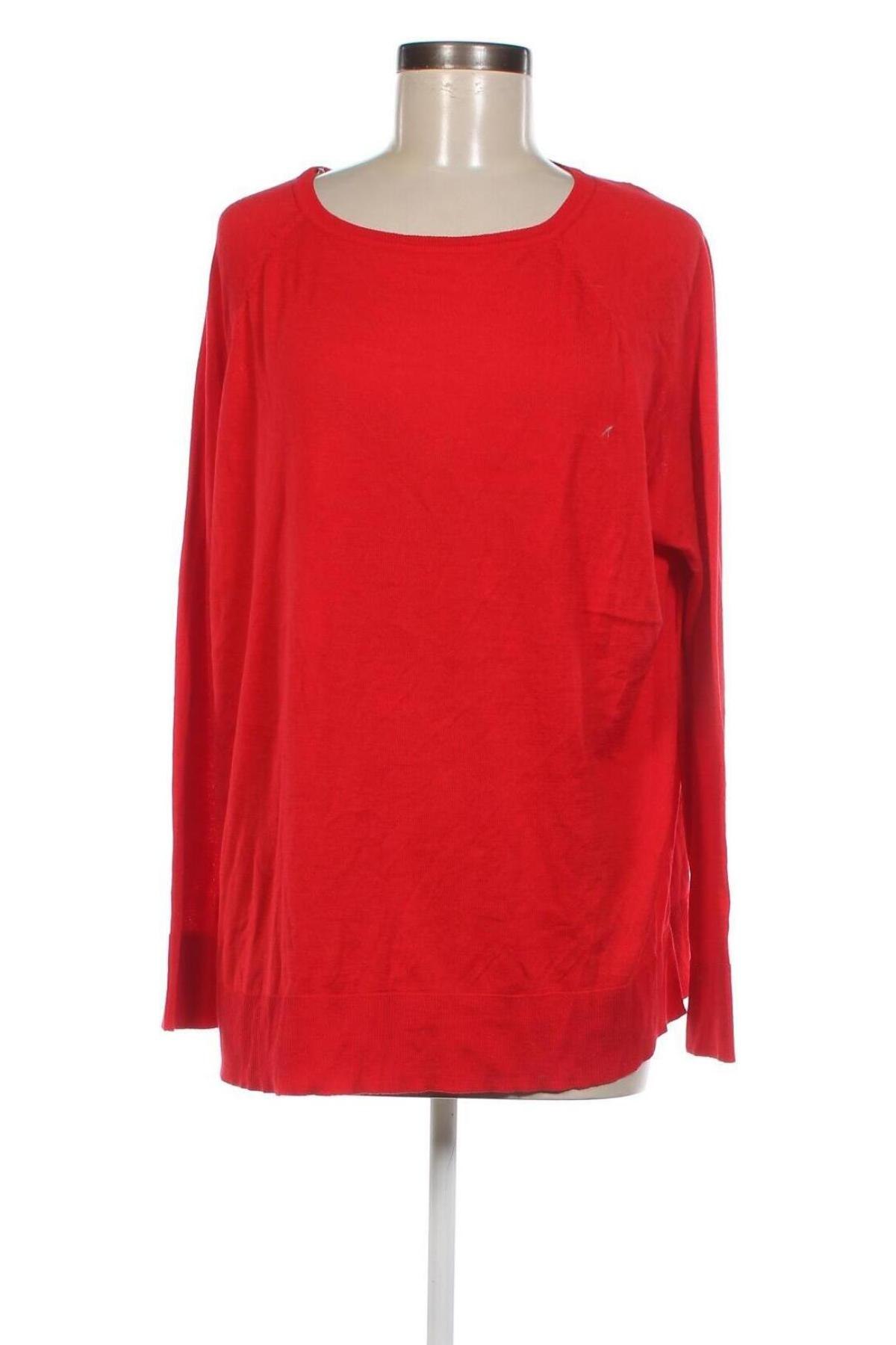 Pulover de femei C&A, Mărime XL, Culoare Roșu, Preț 32,24 Lei