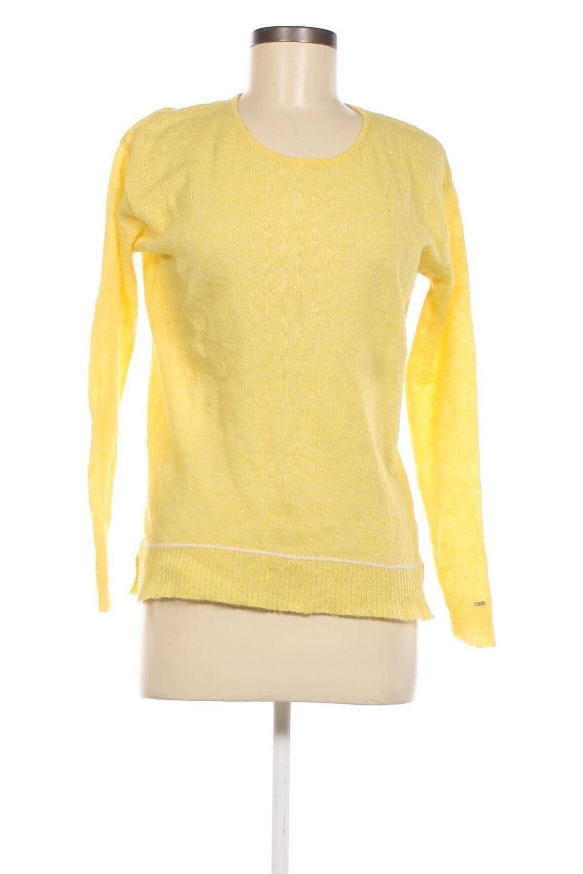Дамски пуловер Calvin Klein, Размер S, Цвят Жълт, Цена 78,00 лв.