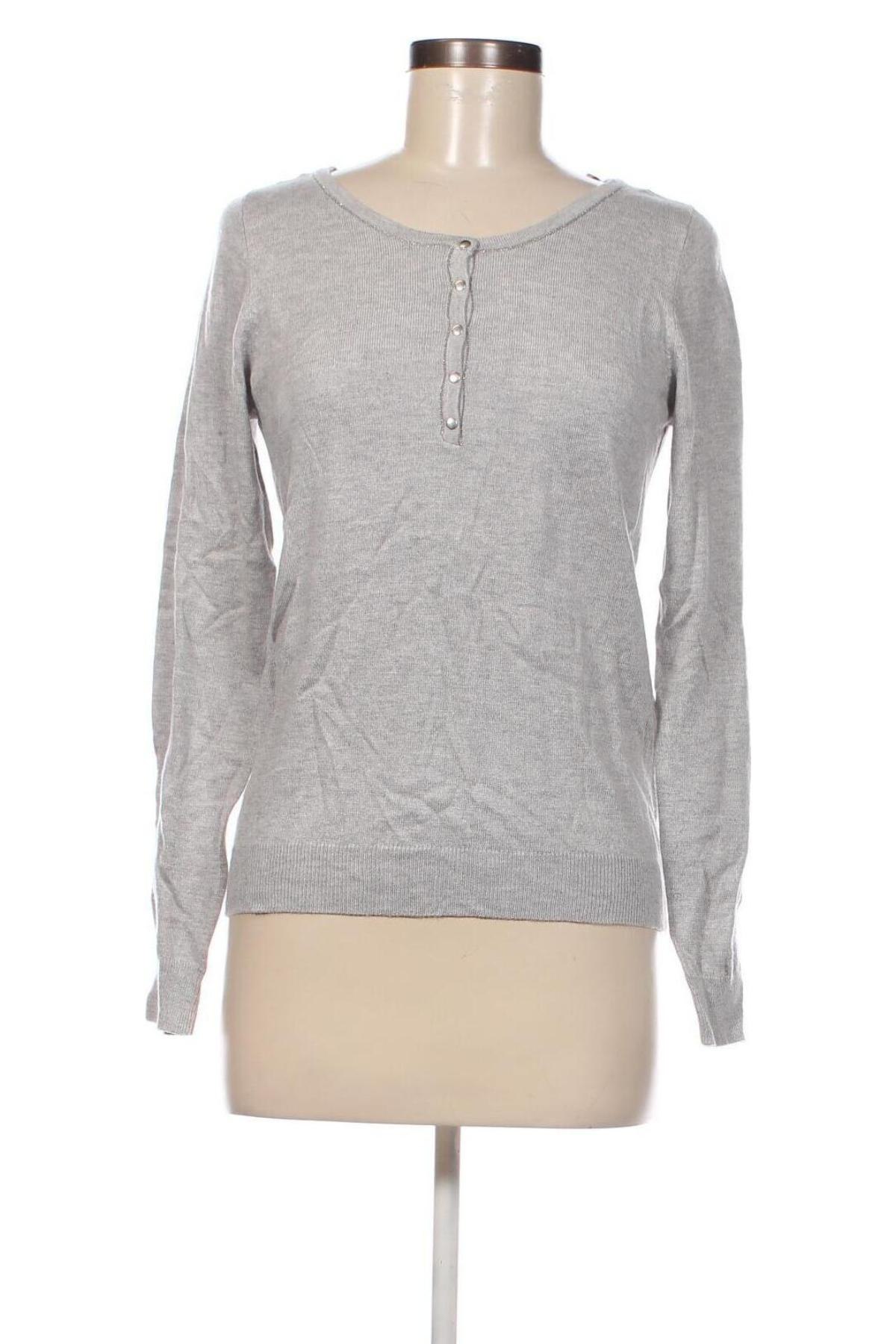 Damenpullover Camaieu, Größe S, Farbe Grau, Preis 11,38 €