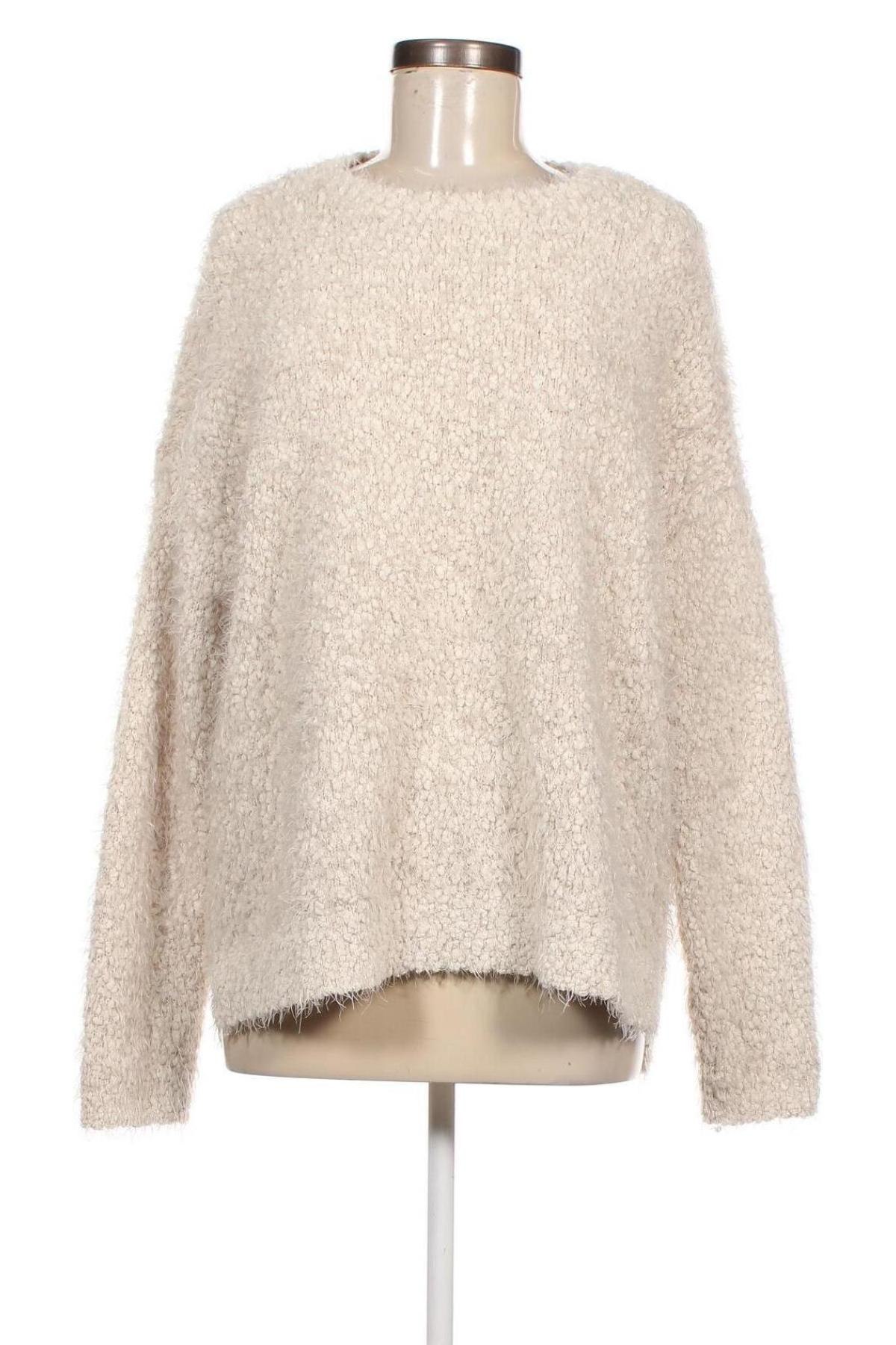 Γυναικείο πουλόβερ Camaieu, Μέγεθος XL, Χρώμα  Μπέζ, Τιμή 5,01 €
