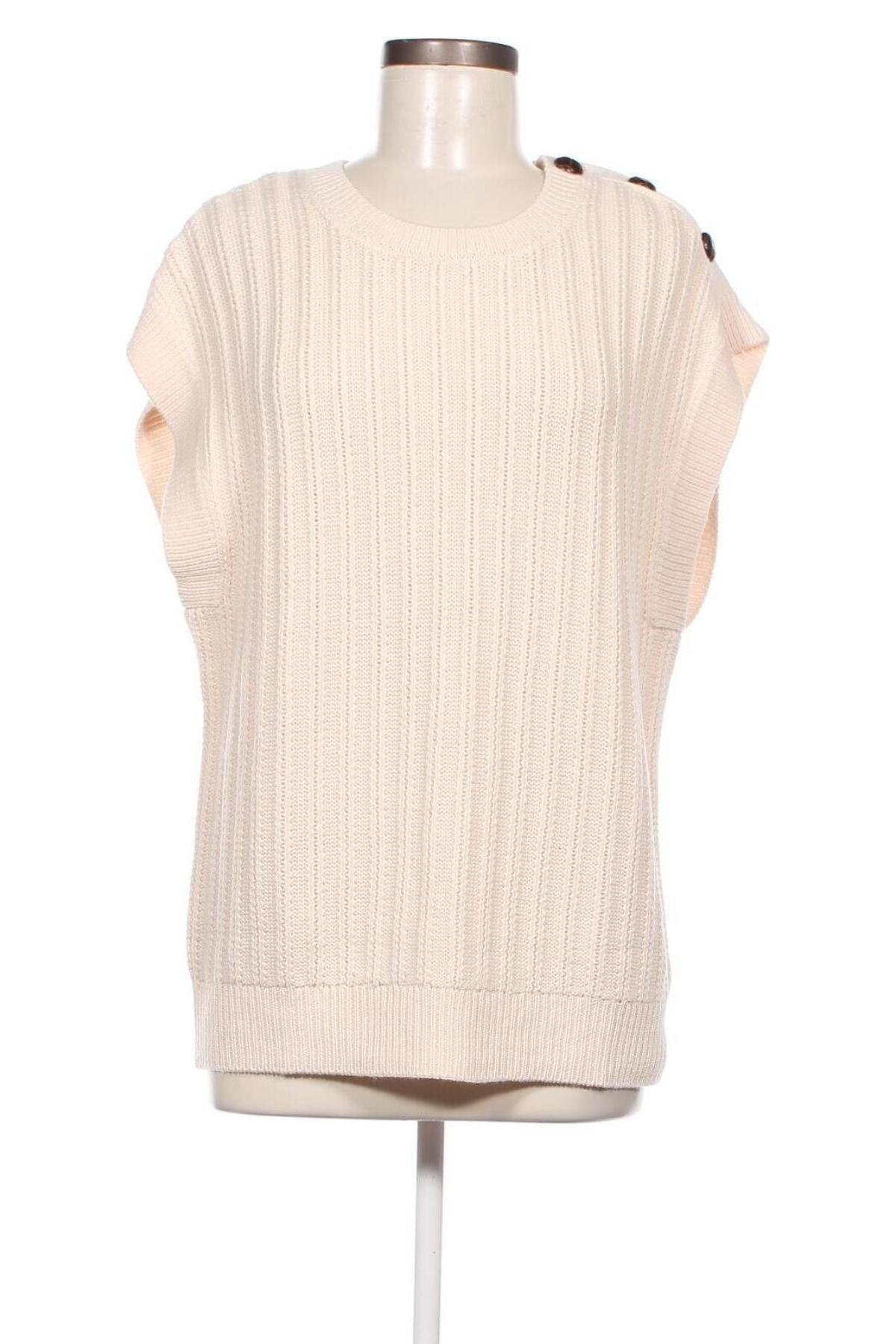 Дамски пуловер Caroll, Размер L, Цвят Бежов, Цена 25,08 лв.