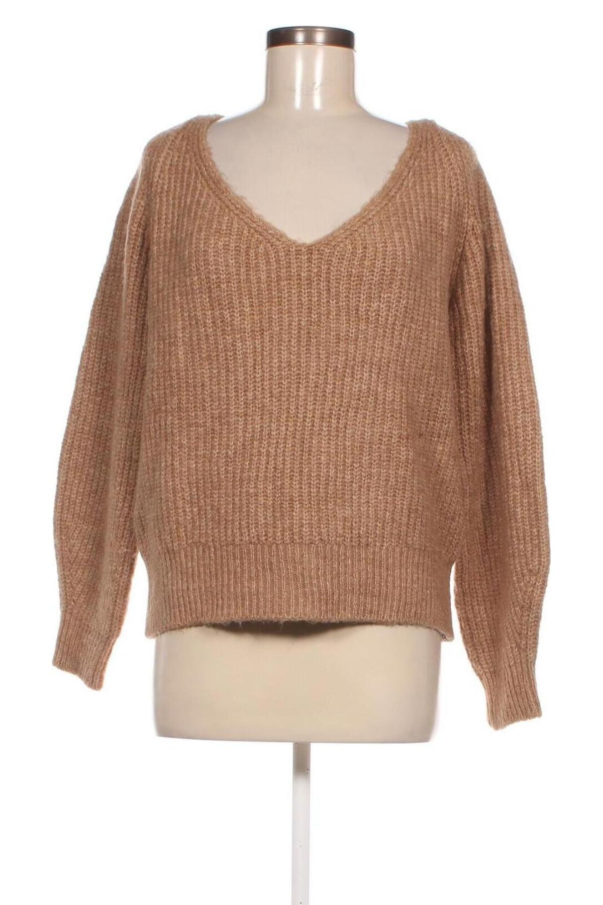 Γυναικείο πουλόβερ Dilvin, Μέγεθος XL, Χρώμα Καφέ, Τιμή 5,02 €
