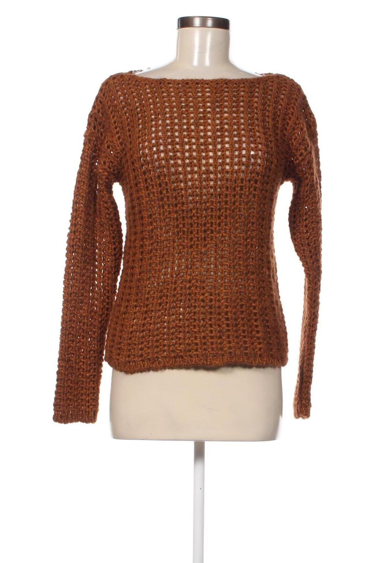 Дамски пуловер Esprit, Размер S, Цвят Кафяв, Цена 11,02 лв.