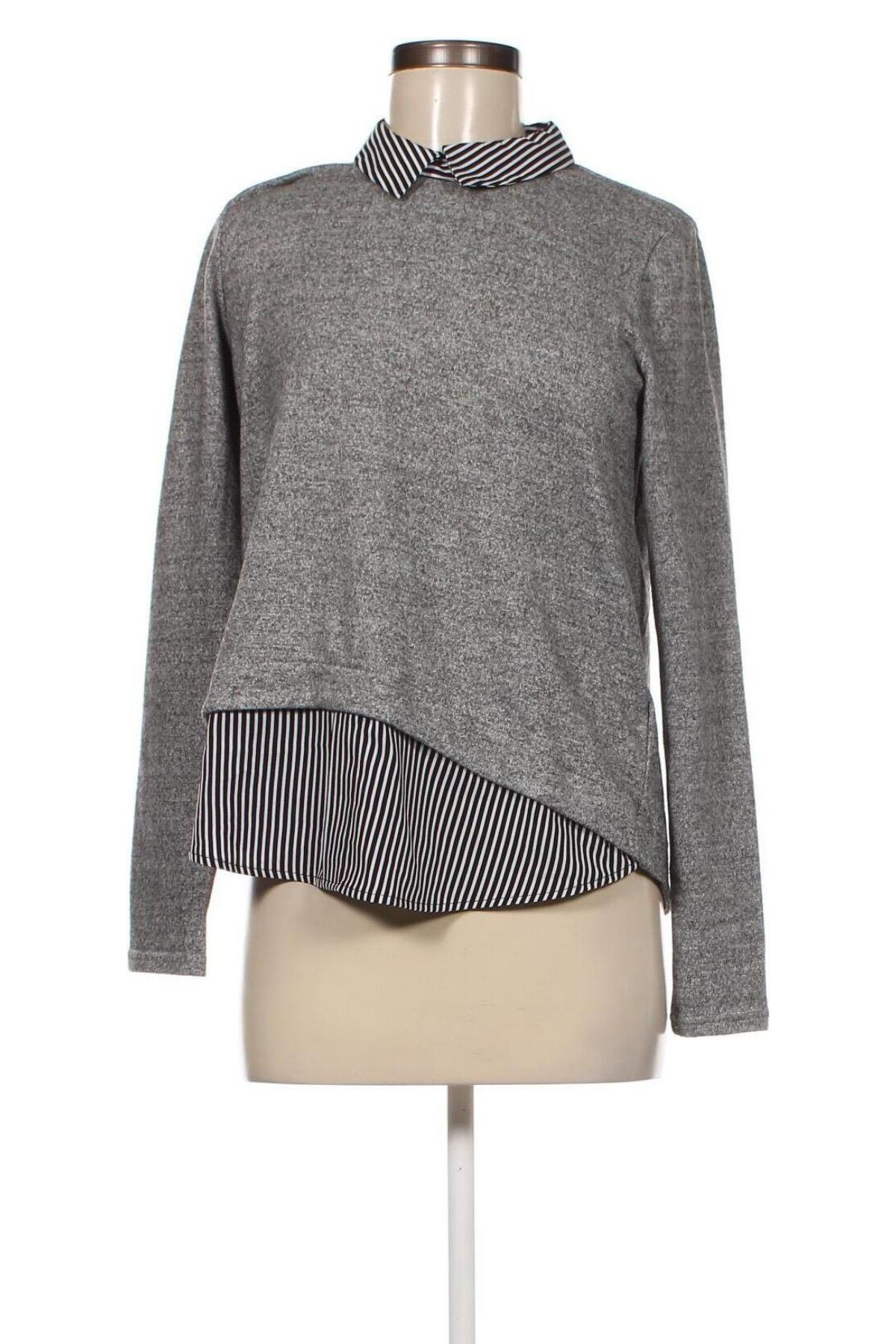 Дамски пуловер Fb Sister, Размер XS, Цвят Сив, Цена 8,41 лв.