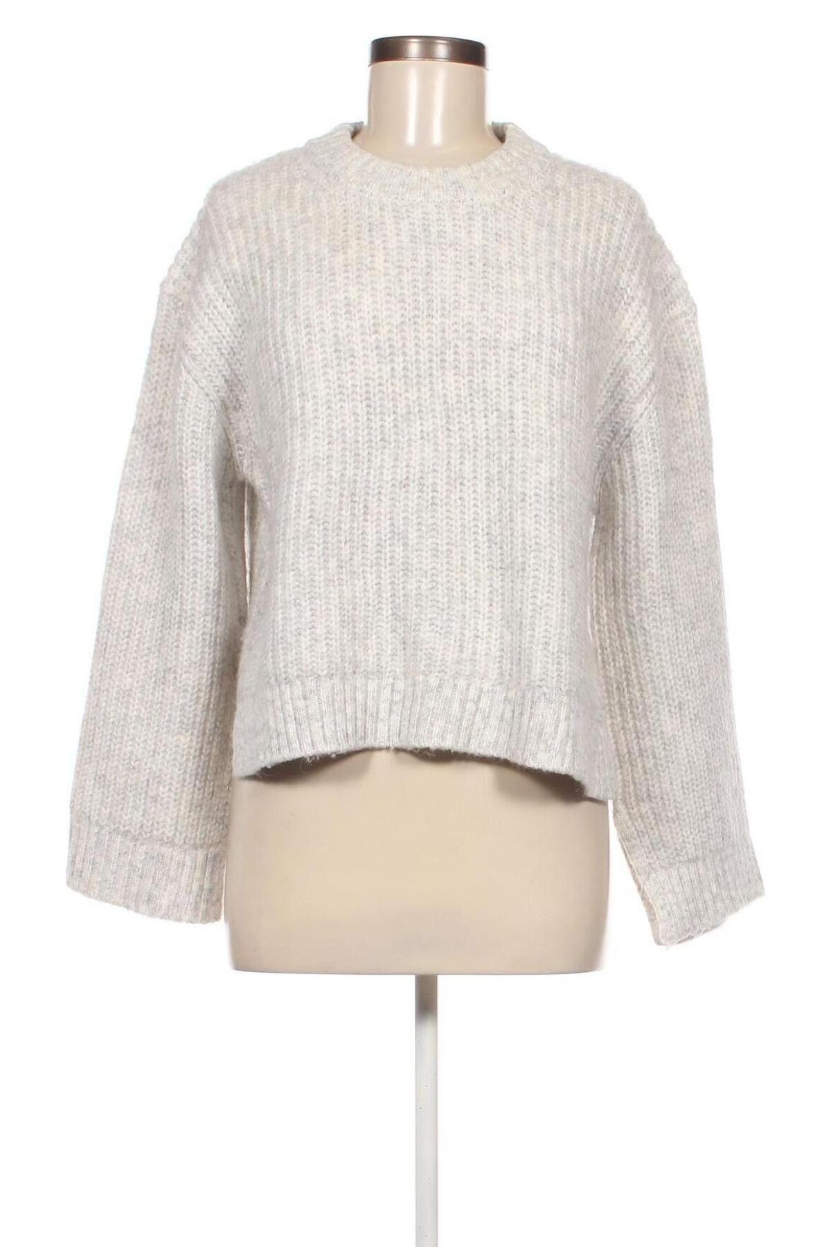 Дамски пуловер Gina Tricot, Размер S, Цвят Сив, Цена 8,60 лв.