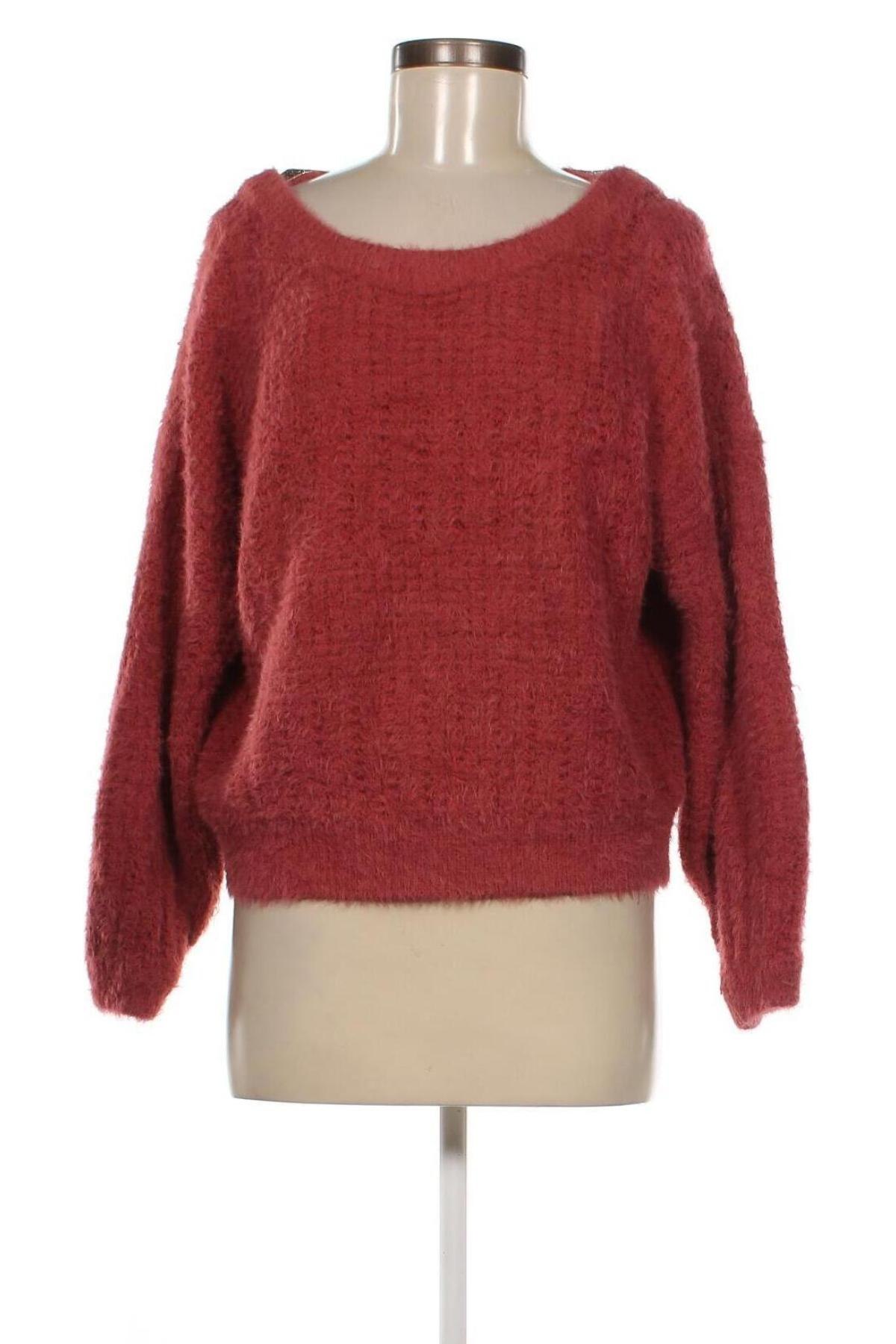Дамски пуловер Giorgia & Johns, Размер M, Цвят Червен, Цена 7,04 лв.