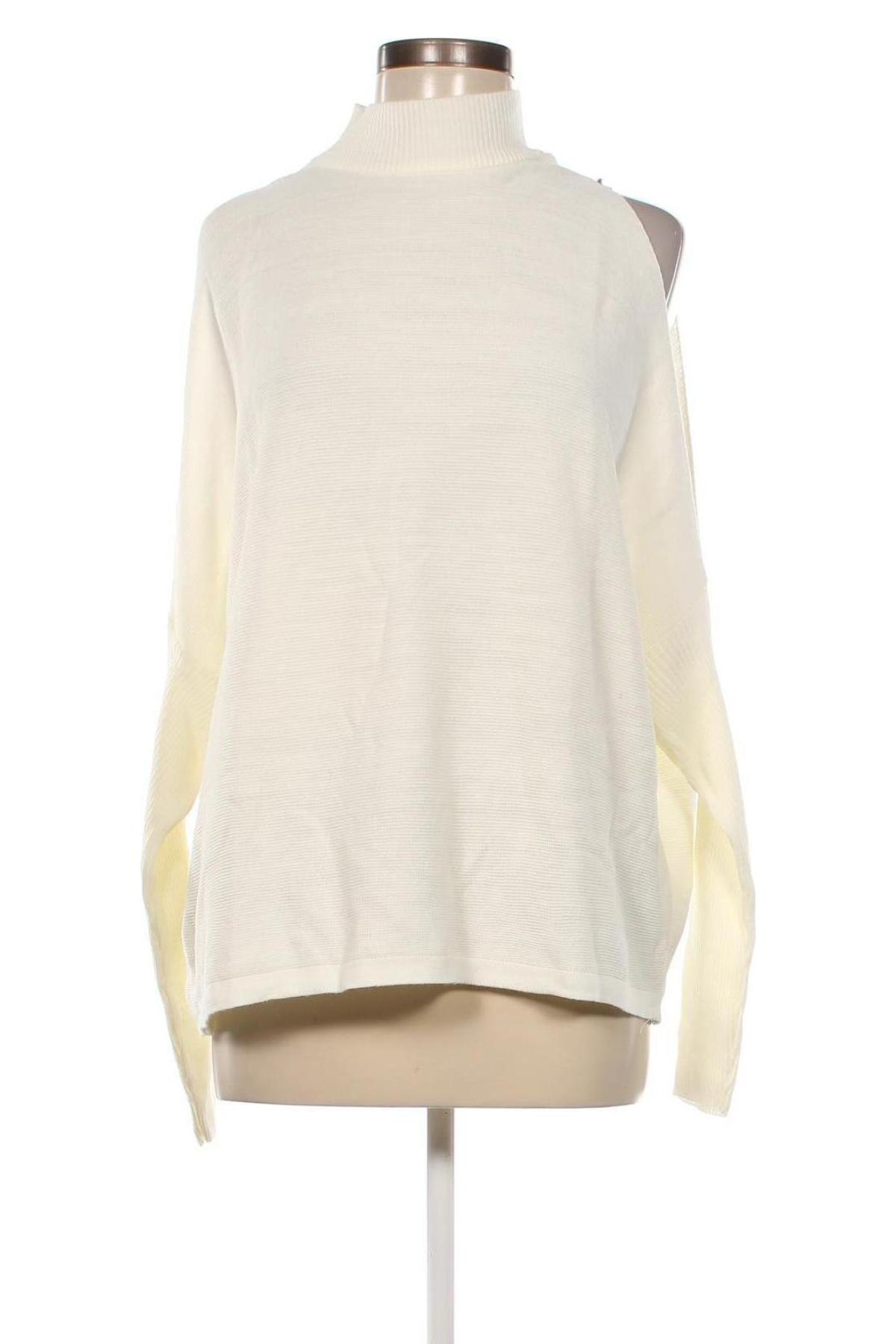 Γυναικείο πουλόβερ Happiness, Μέγεθος M, Χρώμα Εκρού, Τιμή 9,25 €