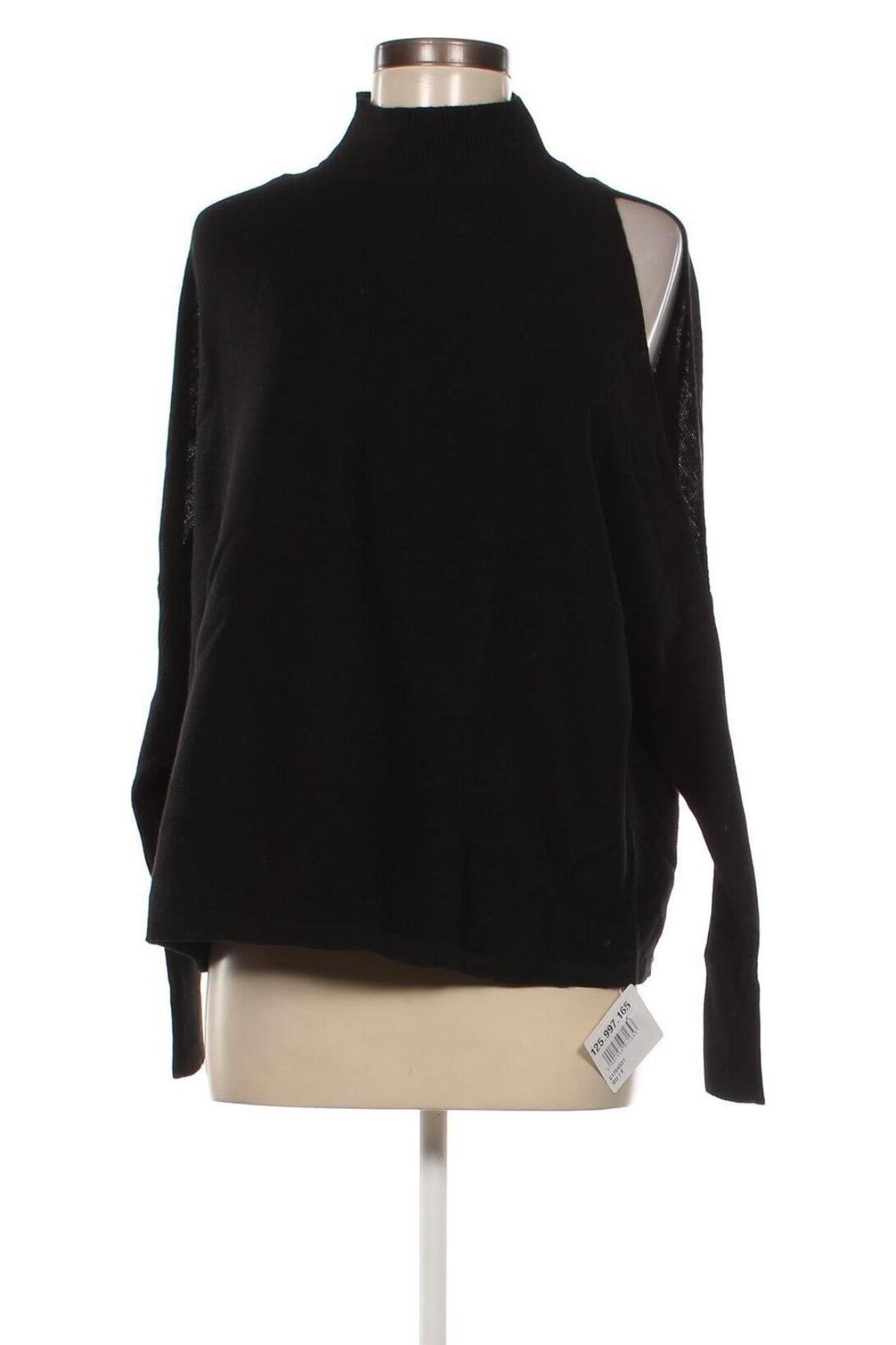 Γυναικείο πουλόβερ Happiness Istanbul, Μέγεθος M, Χρώμα Μαύρο, Τιμή 7,82 €