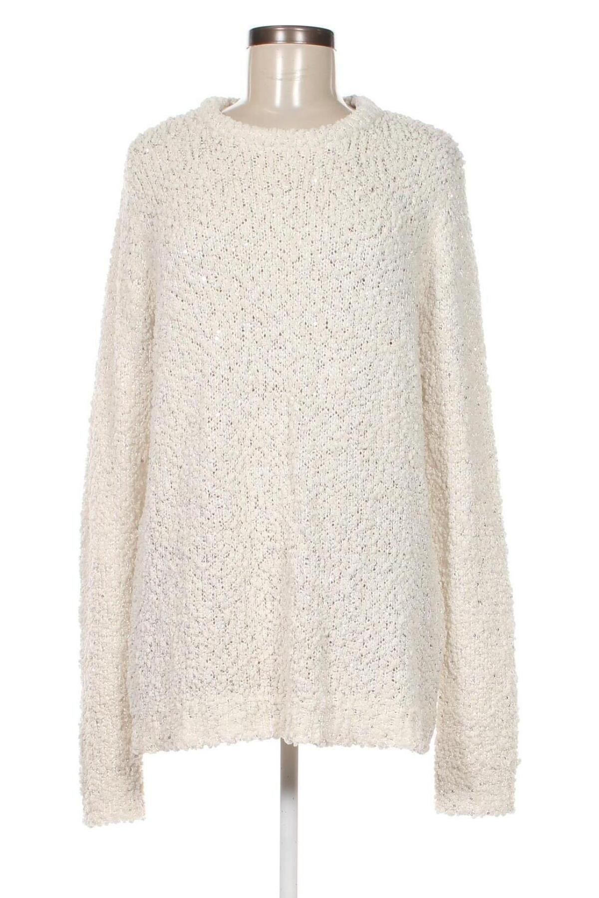 Γυναικείο πουλόβερ Janina, Μέγεθος XL, Χρώμα Εκρού, Τιμή 6,28 €