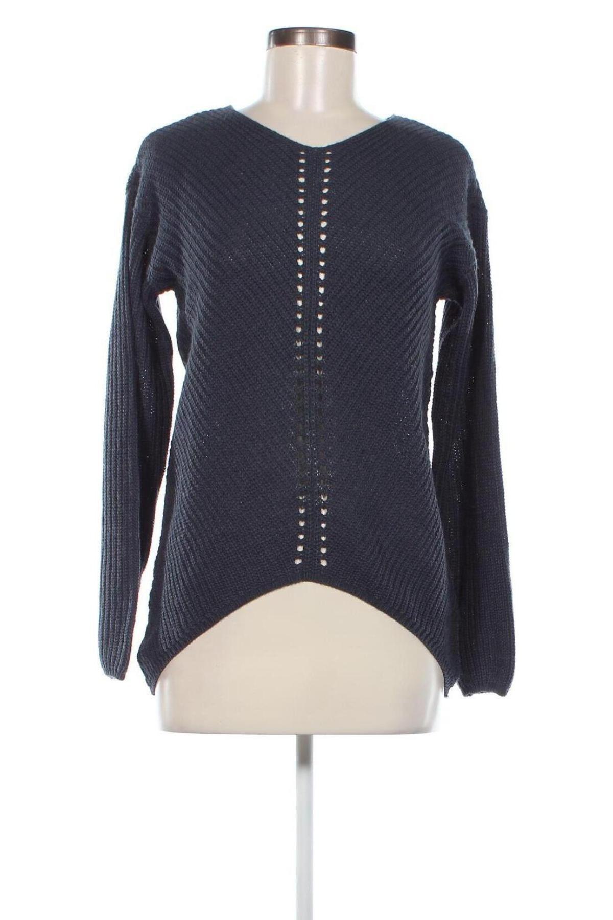 Дамски пуловер Jean Pascale, Размер S, Цвят Син, Цена 7,83 лв.