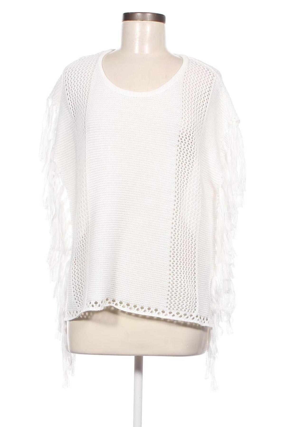 Γυναικείο πουλόβερ Jennyfer, Μέγεθος S, Χρώμα Λευκό, Τιμή 7,82 €