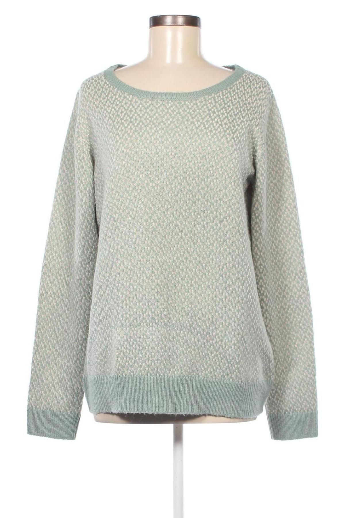 Γυναικείο πουλόβερ Laura Torelli, Μέγεθος M, Χρώμα Πράσινο, Τιμή 5,92 €