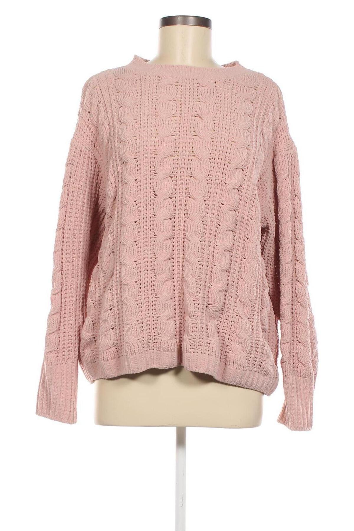 Γυναικείο πουλόβερ Laura Torelli, Μέγεθος L, Χρώμα Ρόζ , Τιμή 5,74 €