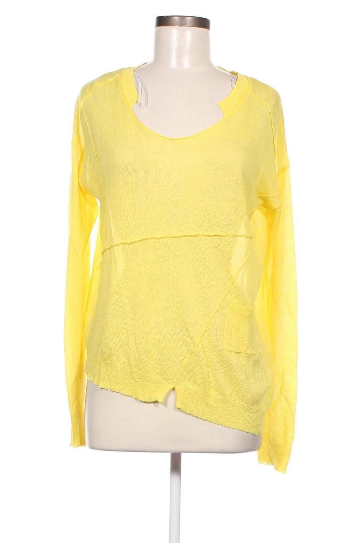 Дамски пуловер Mado Et Les Autres, Размер S, Цвят Жълт, Цена 13,92 лв.