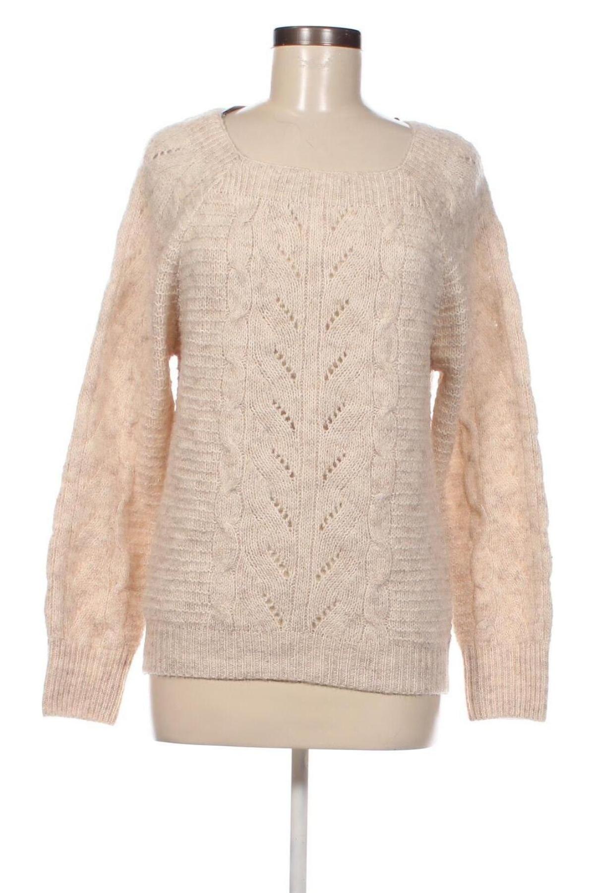 Γυναικείο πουλόβερ Molly Bracken, Μέγεθος M, Χρώμα  Μπέζ, Τιμή 7,62 €