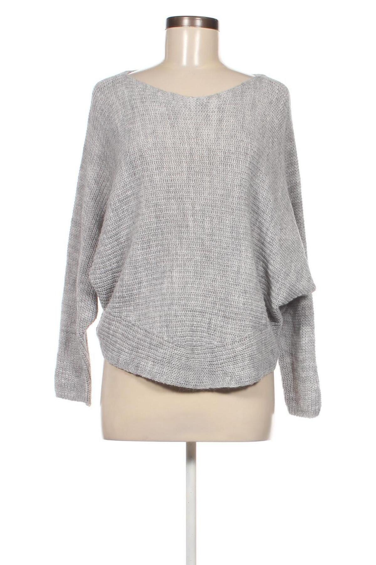 Γυναικείο πουλόβερ Multiblu, Μέγεθος S, Χρώμα Γκρί, Τιμή 4,66 €