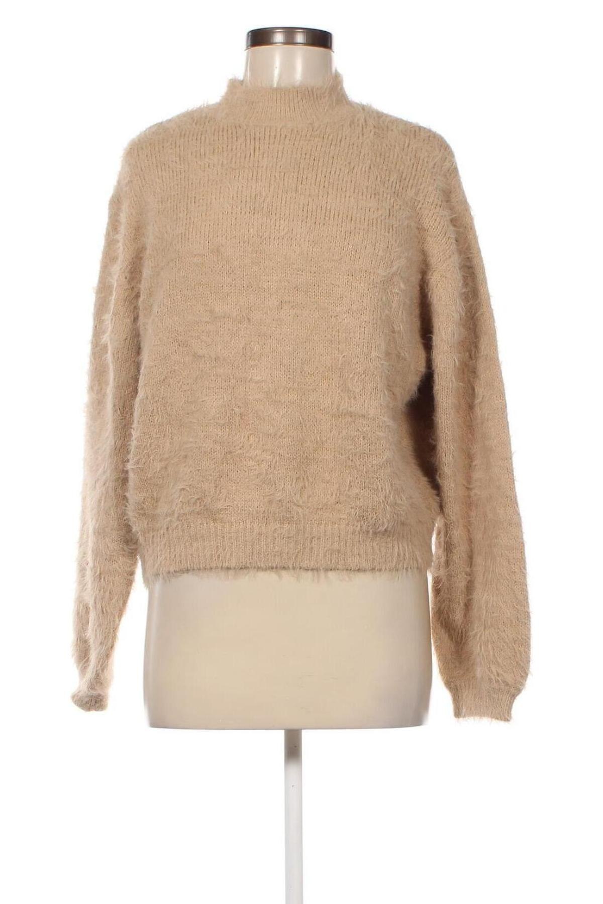 Γυναικείο πουλόβερ NA-KD, Μέγεθος M, Χρώμα  Μπέζ, Τιμή 6,46 €