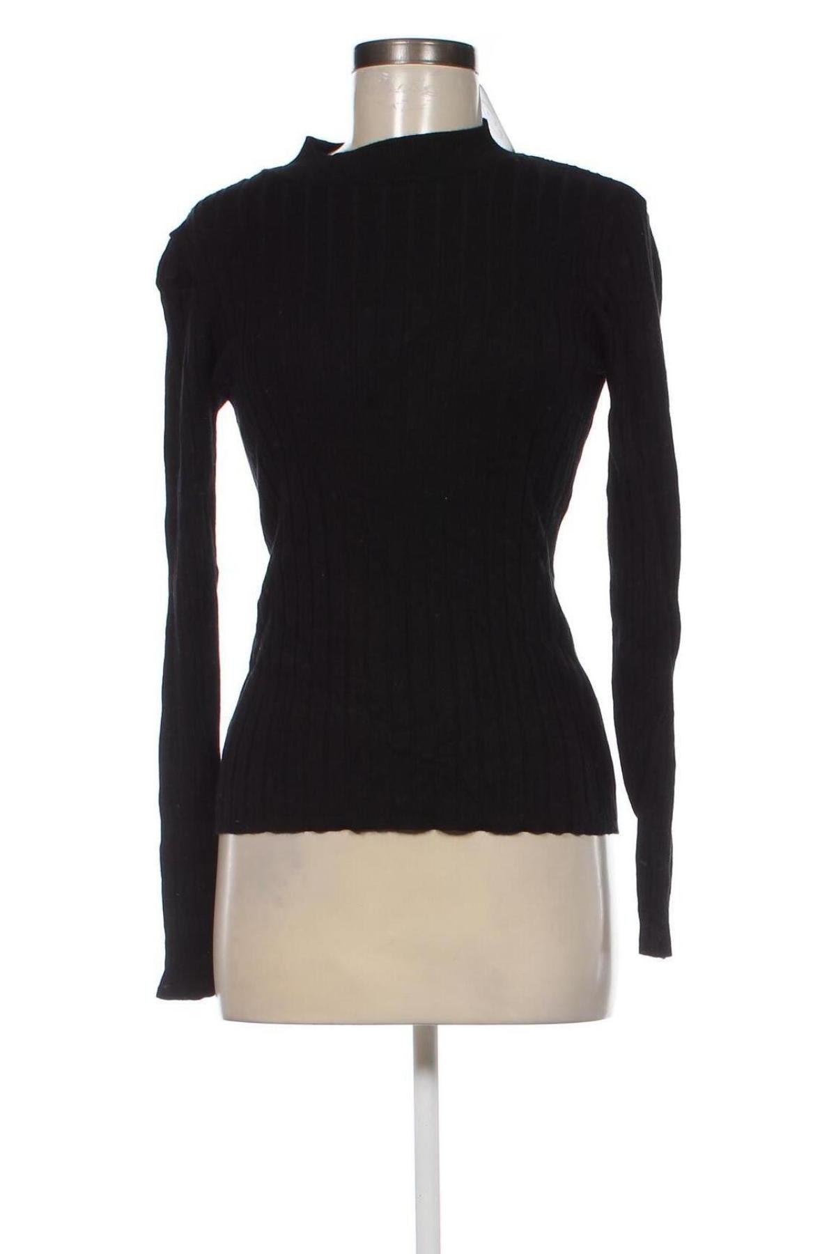 Дамски пуловер NA-KD, Размер L, Цвят Черен, Цена 3,23 лв.