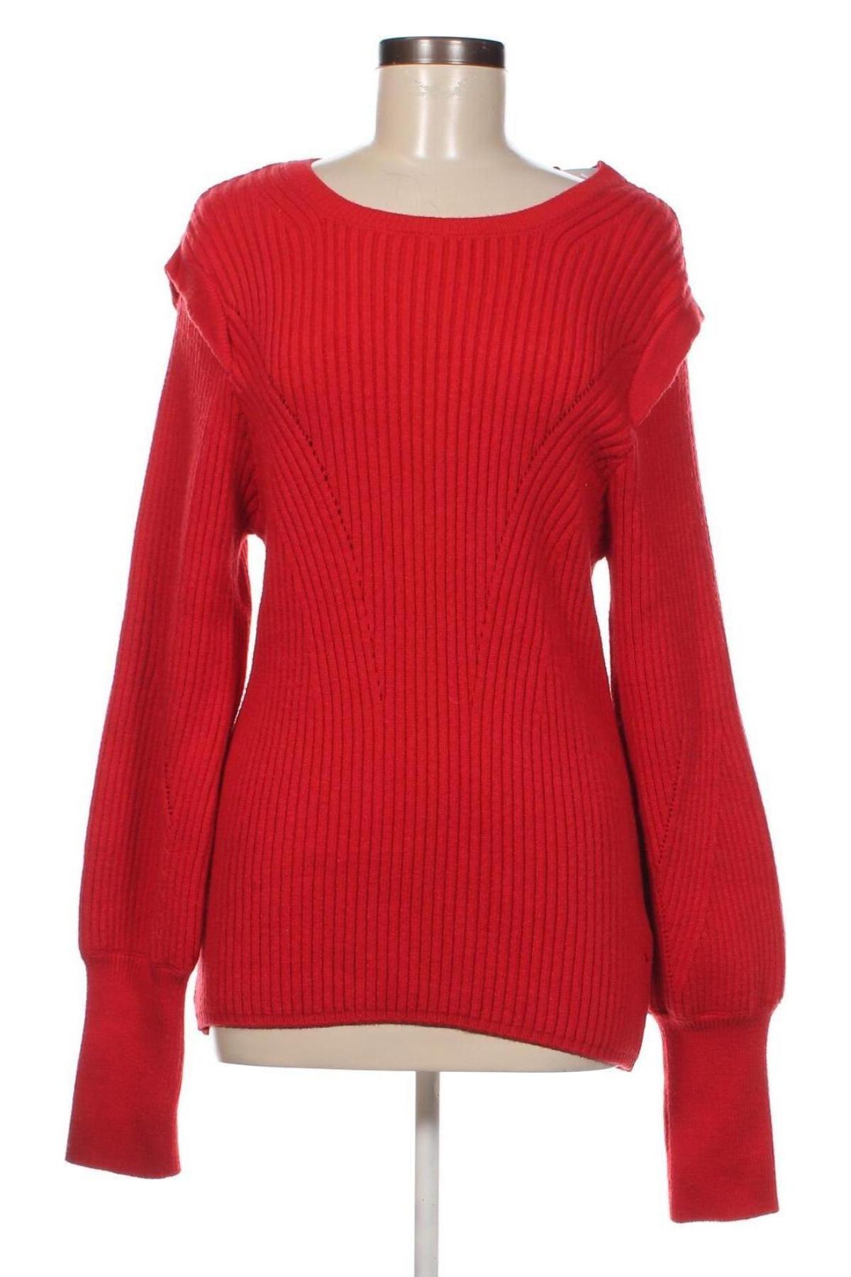 Γυναικείο πουλόβερ Naf Naf, Μέγεθος XL, Χρώμα Κόκκινο, Τιμή 8,52 €