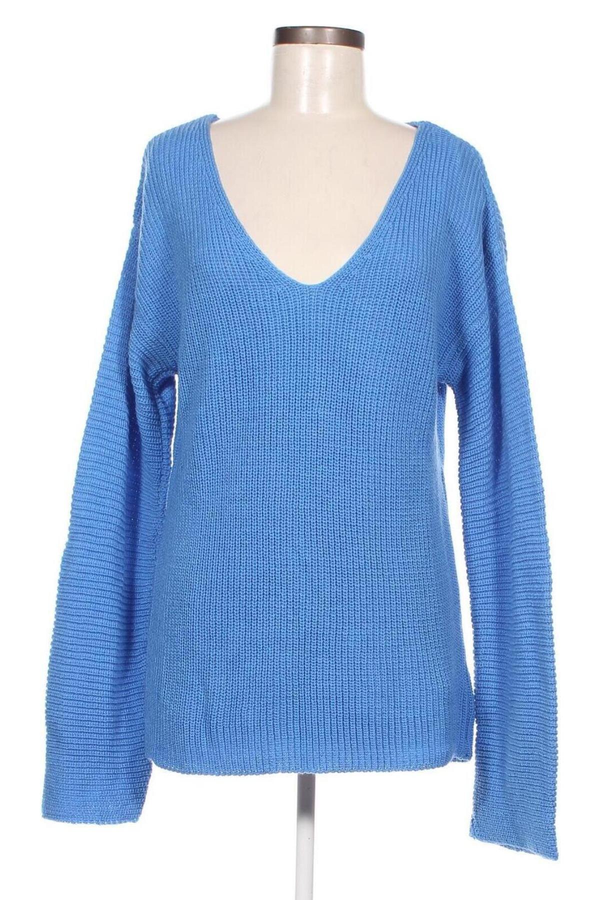 Дамски пуловер New Laviva, Размер L, Цвят Син, Цена 26,10 лв.