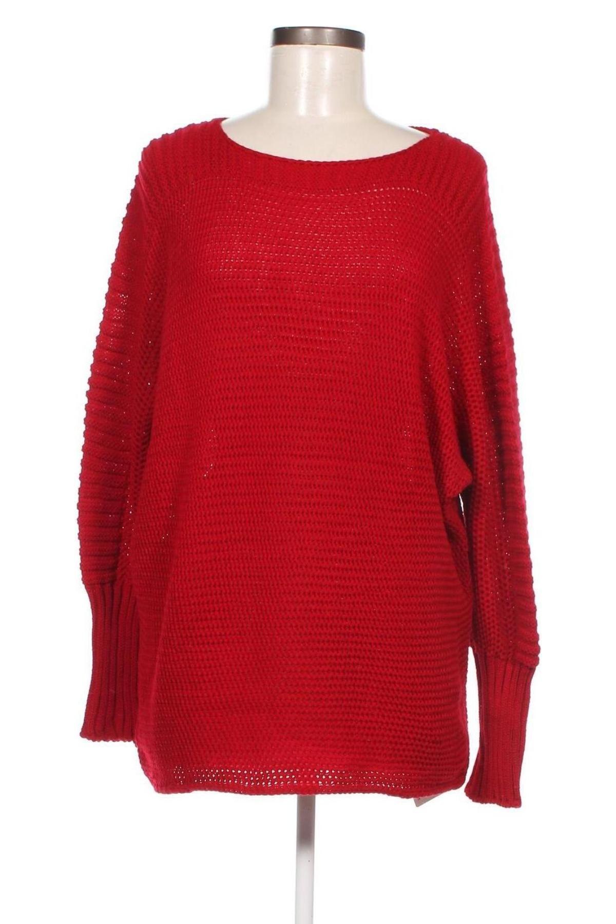 Γυναικείο πουλόβερ New Laviva, Μέγεθος M, Χρώμα Κόκκινο, Τιμή 9,42 €