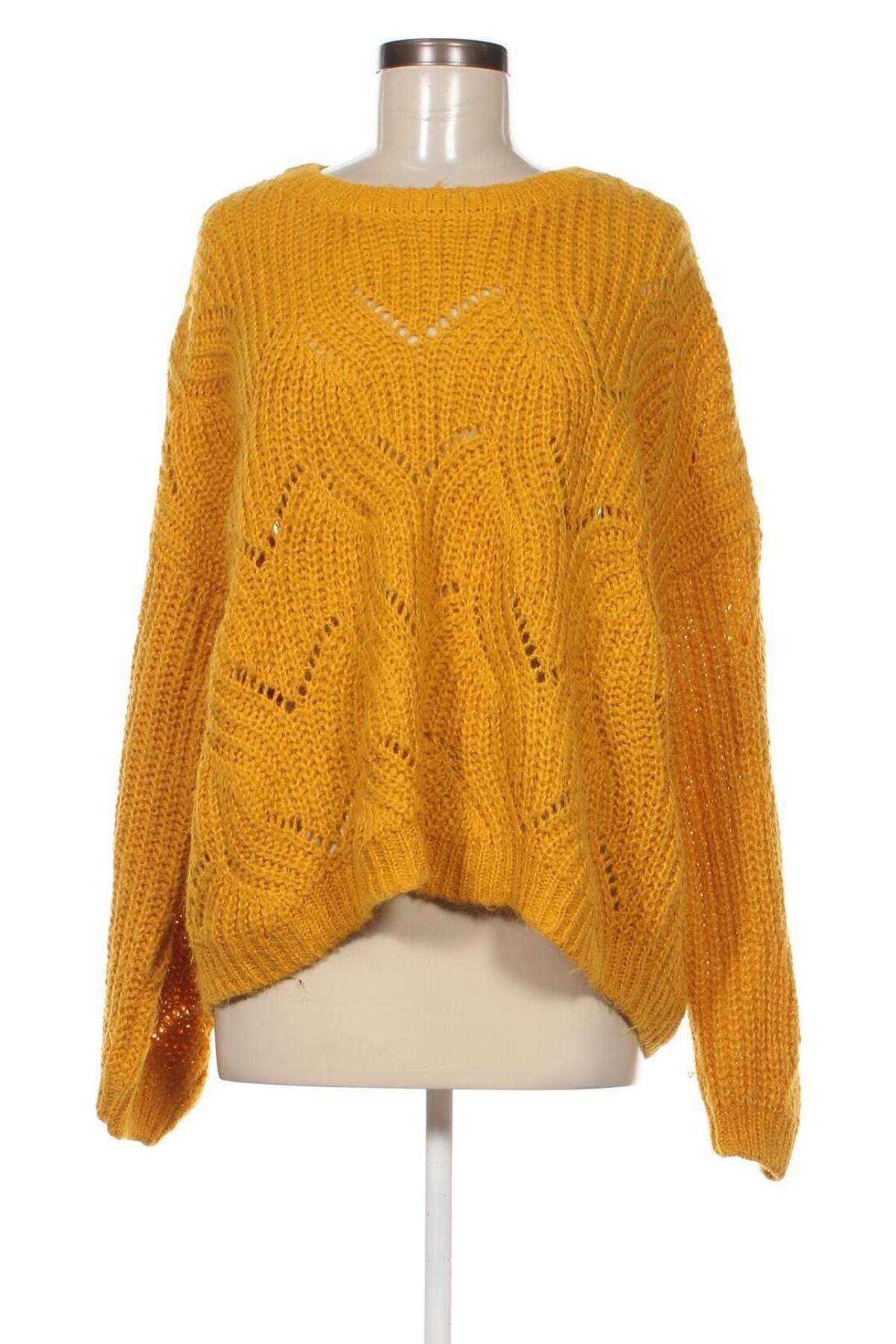 Damski sweter ONLY, Rozmiar XL, Kolor Żółty, Cena 30,07 zł