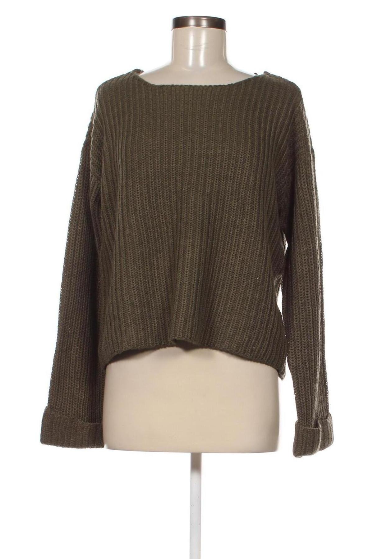 Γυναικείο πουλόβερ ONLY, Μέγεθος L, Χρώμα Πράσινο, Τιμή 5,07 €