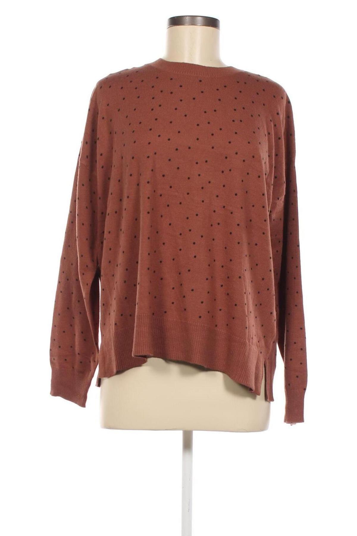 Γυναικείο πουλόβερ Oasis, Μέγεθος L, Χρώμα Καφέ, Τιμή 7,62 €