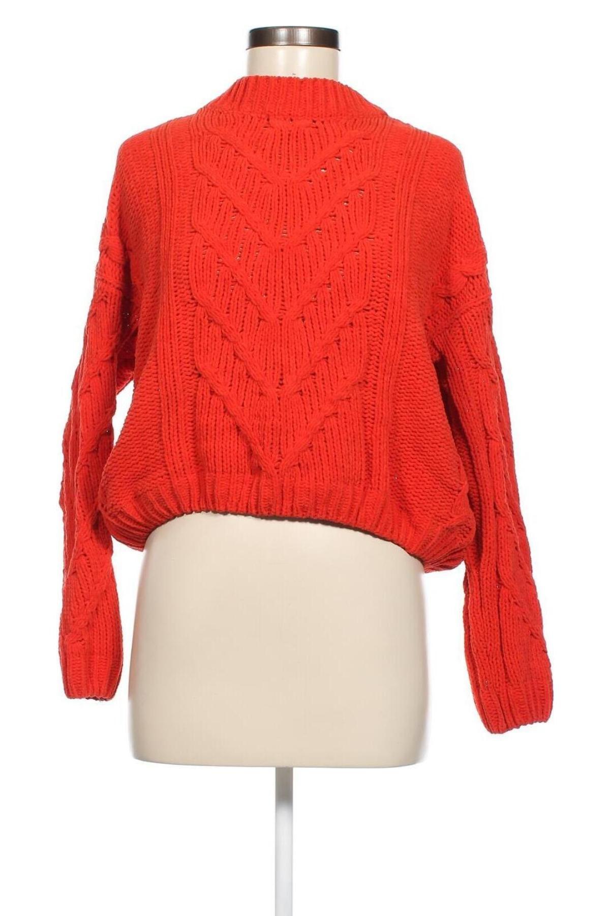 Damenpullover Pull&Bear, Größe S, Farbe Rot, Preis 4,15 €