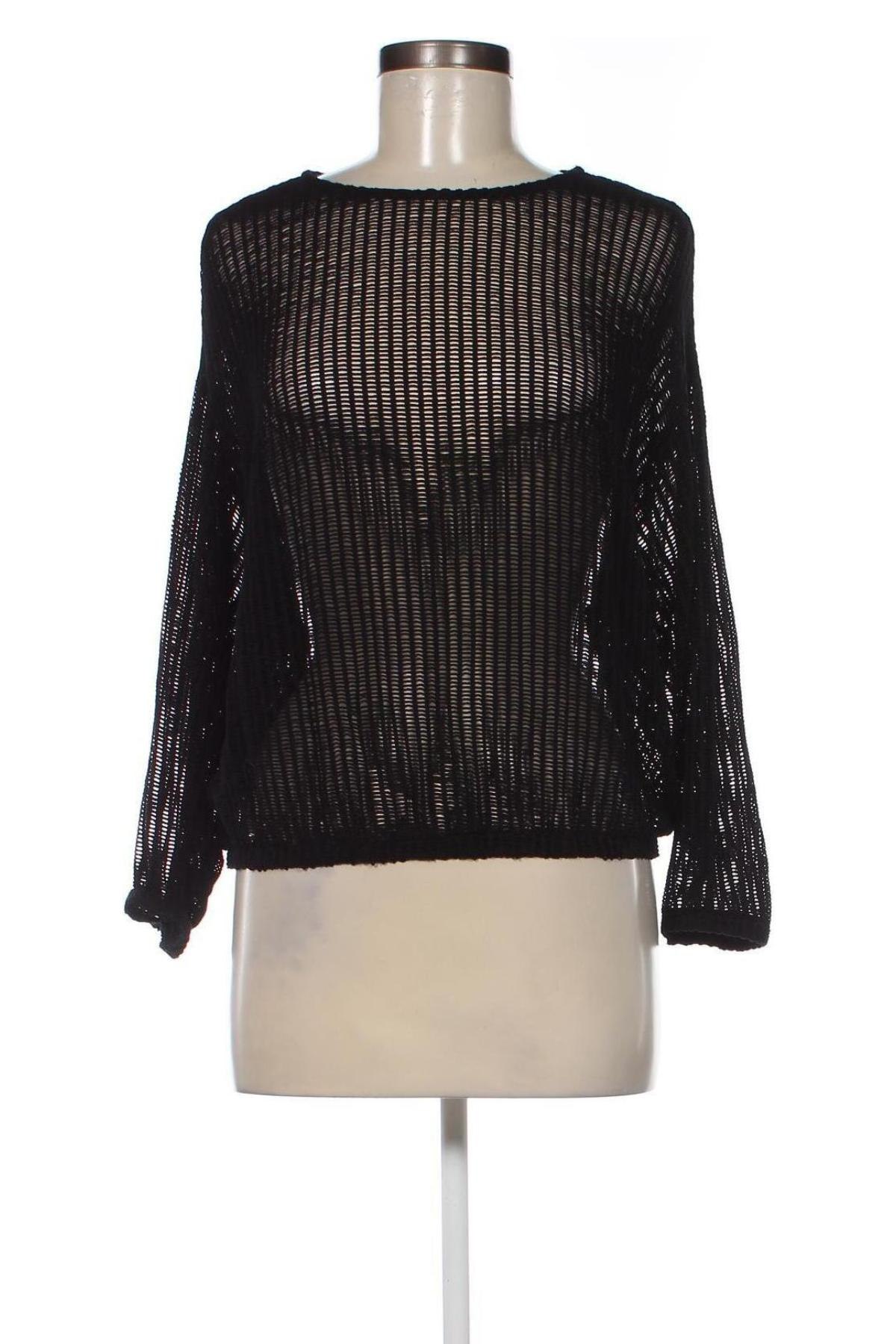 Дамски пуловер Reserved, Размер M, Цвят Черен, Цена 14,08 лв.
