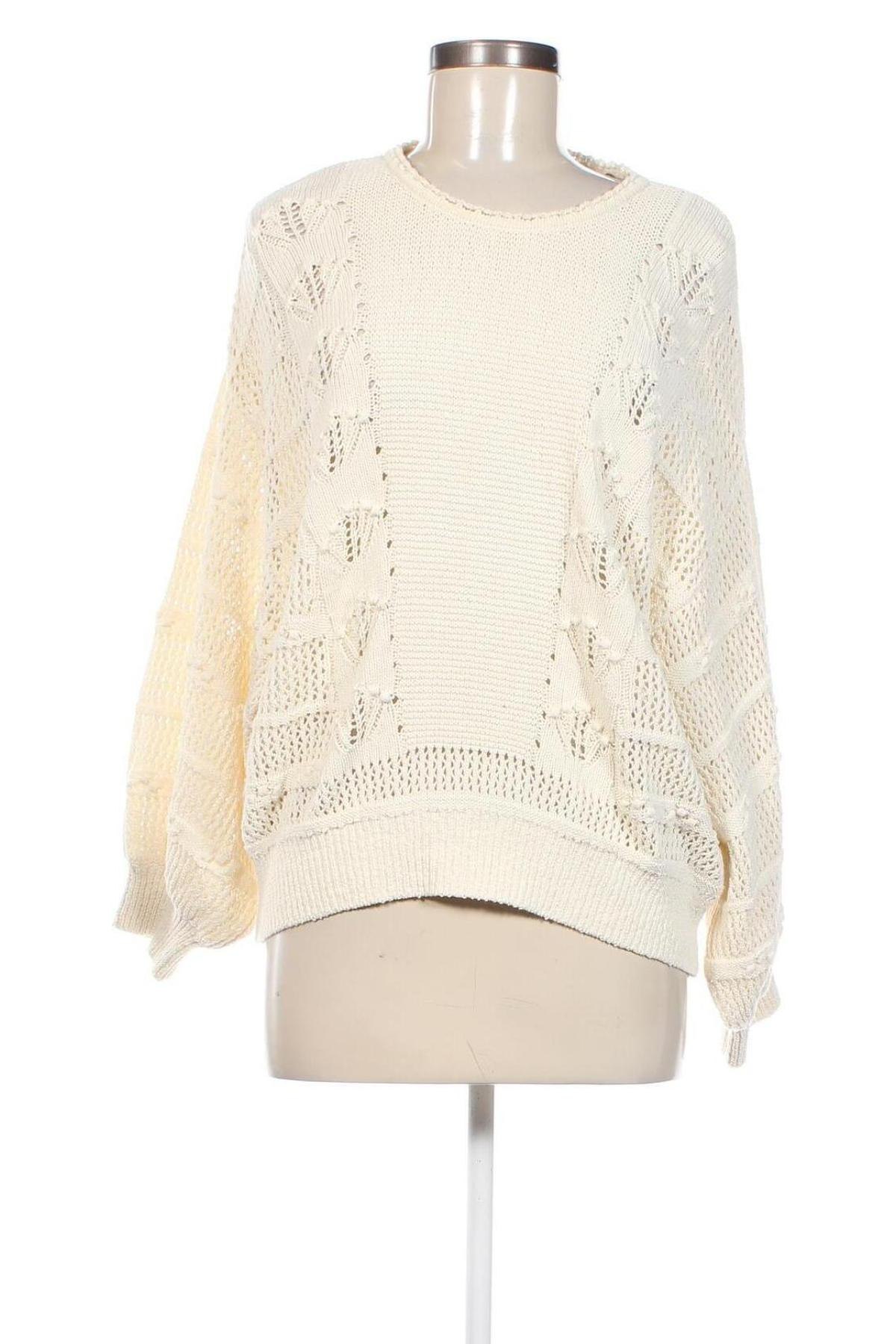 Γυναικείο πουλόβερ Rich & Royal, Μέγεθος L, Χρώμα Εκρού, Τιμή 28,76 €