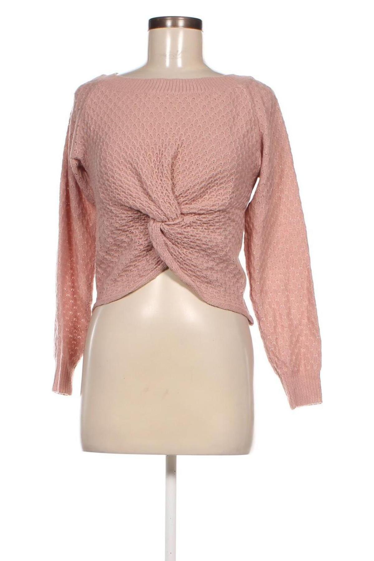 Дамски пуловер SHEIN, Размер S, Цвят Пепел от рози, Цена 10,15 лв.