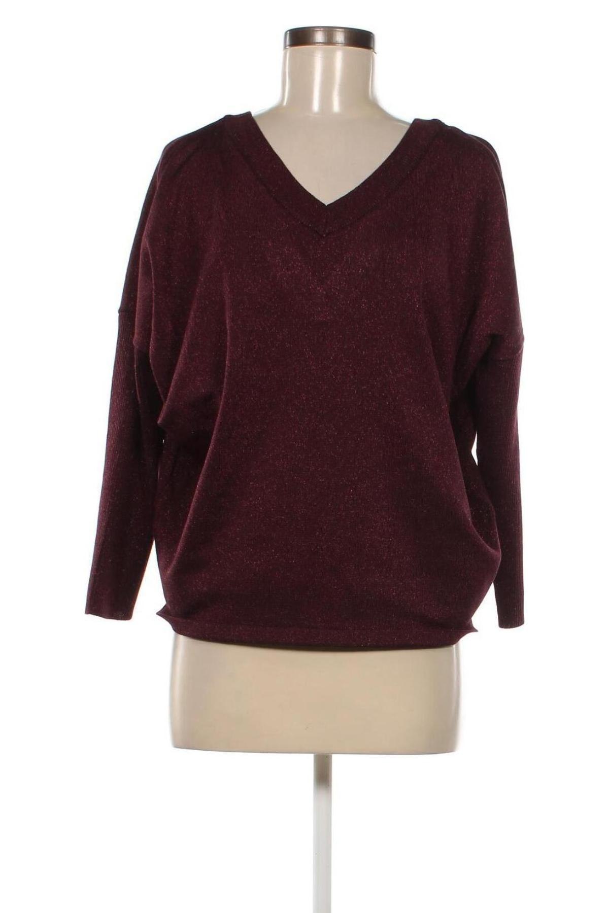 Дамски пуловер Saint Tropez, Размер M, Цвят Червен, Цена 18,27 лв.