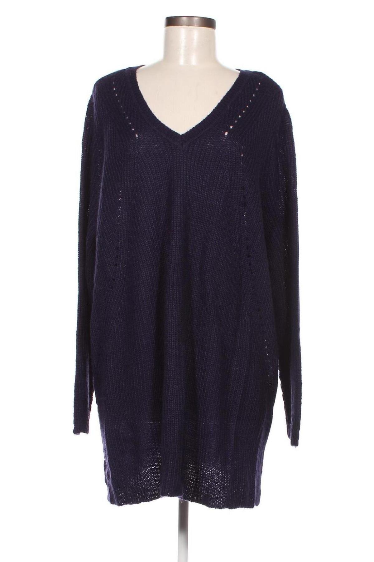 Γυναικείο πουλόβερ Sheego, Μέγεθος 4XL, Χρώμα Βιολετί, Τιμή 35,43 €