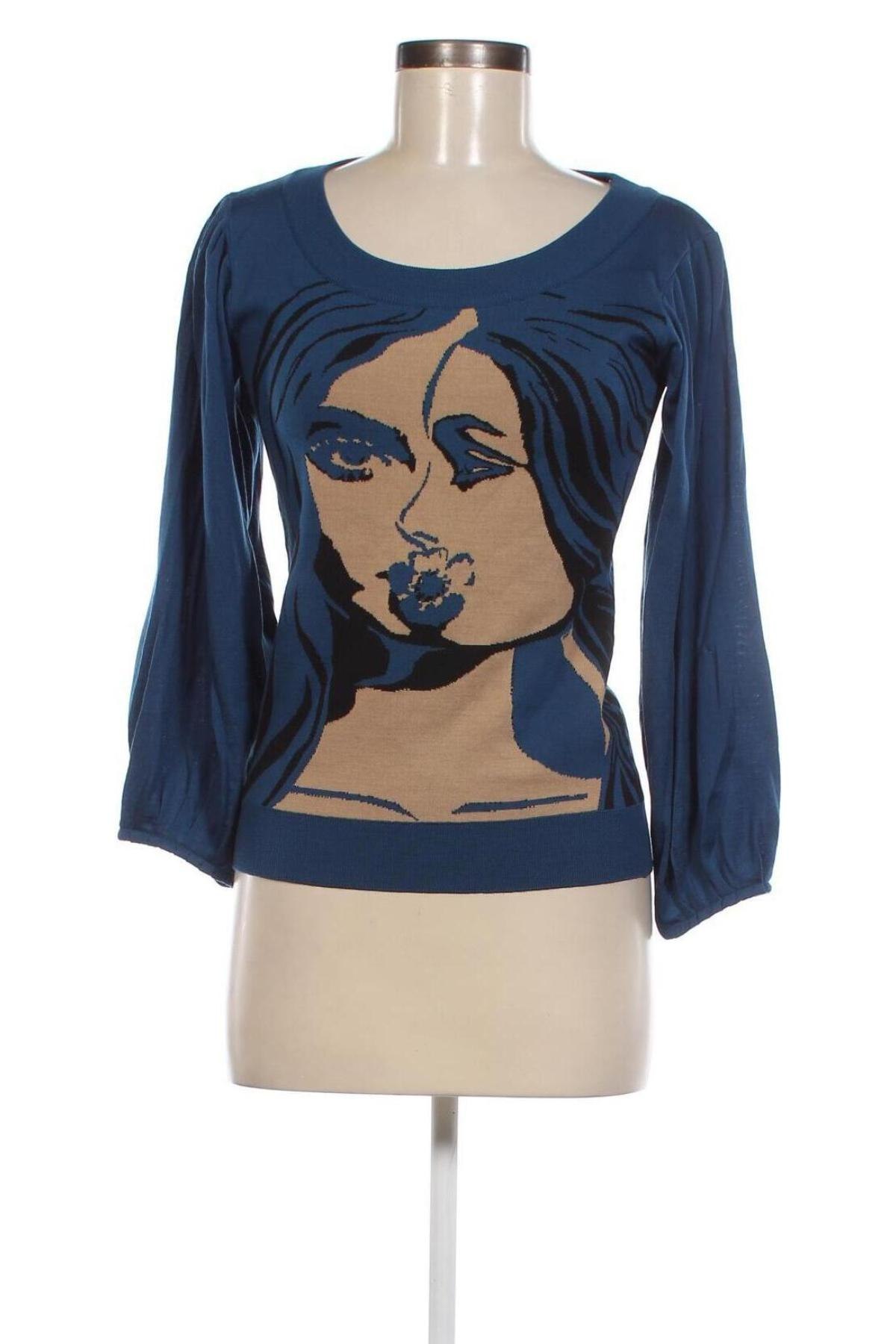 Γυναικείο πουλόβερ Sonia Rykiel, Μέγεθος S, Χρώμα Μπλέ, Τιμή 75,90 €