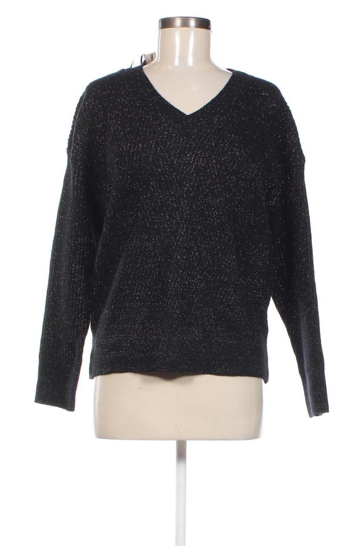 Дамски пуловер Sophyline, Размер M, Цвят Черен, Цена 20,70 лв.