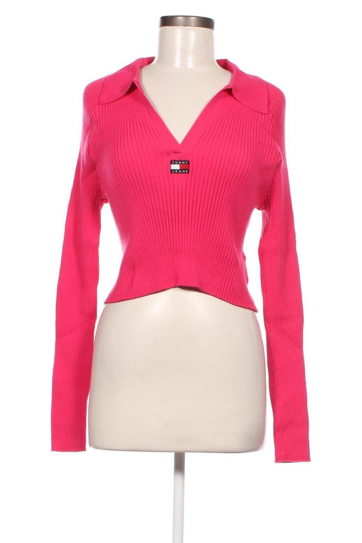 Damenpullover Tommy Jeans, Größe 3XL, Farbe Rosa, Preis 68,92 €