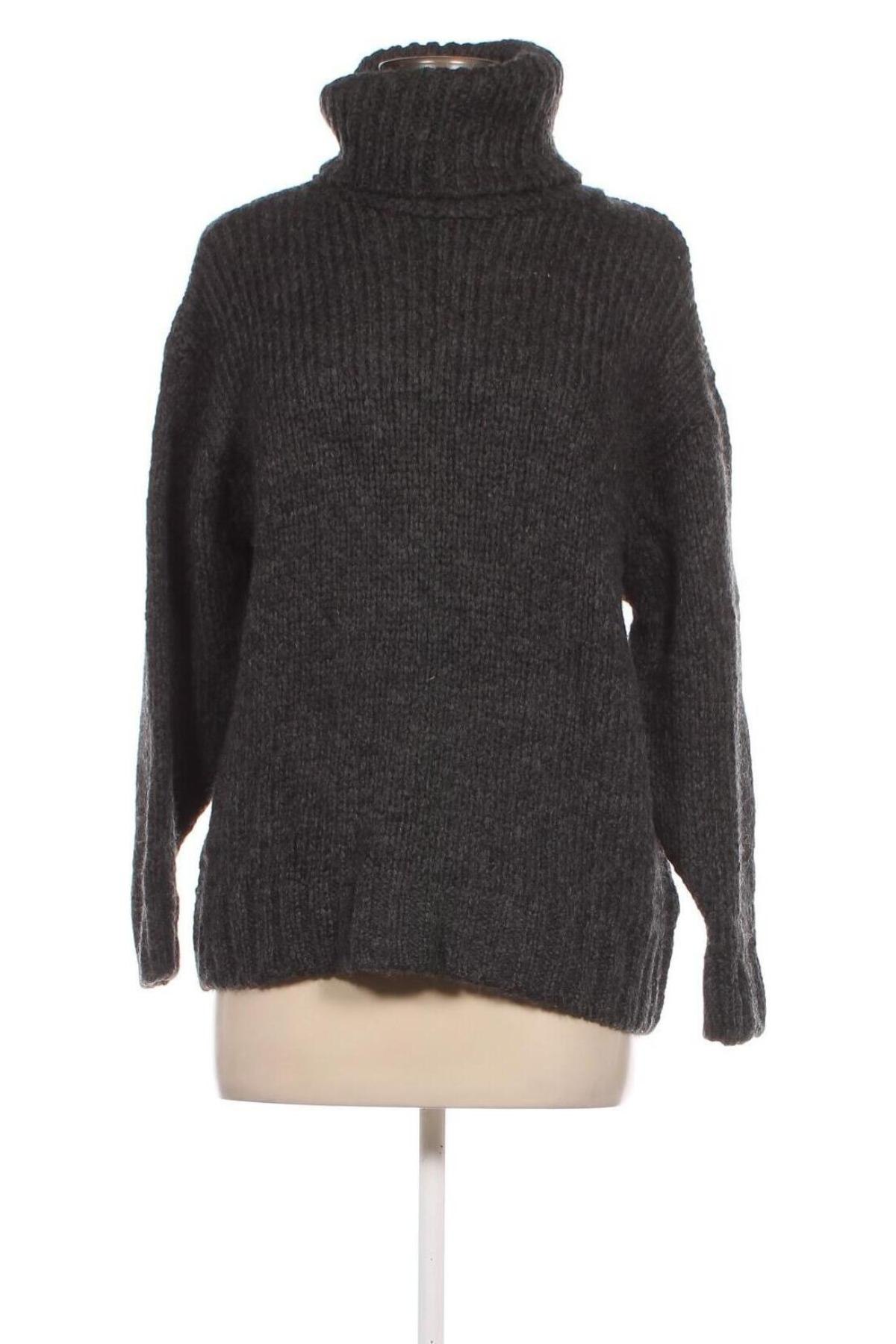 Дамски пуловер Trendyol, Размер S, Цвят Сив, Цена 13,05 лв.