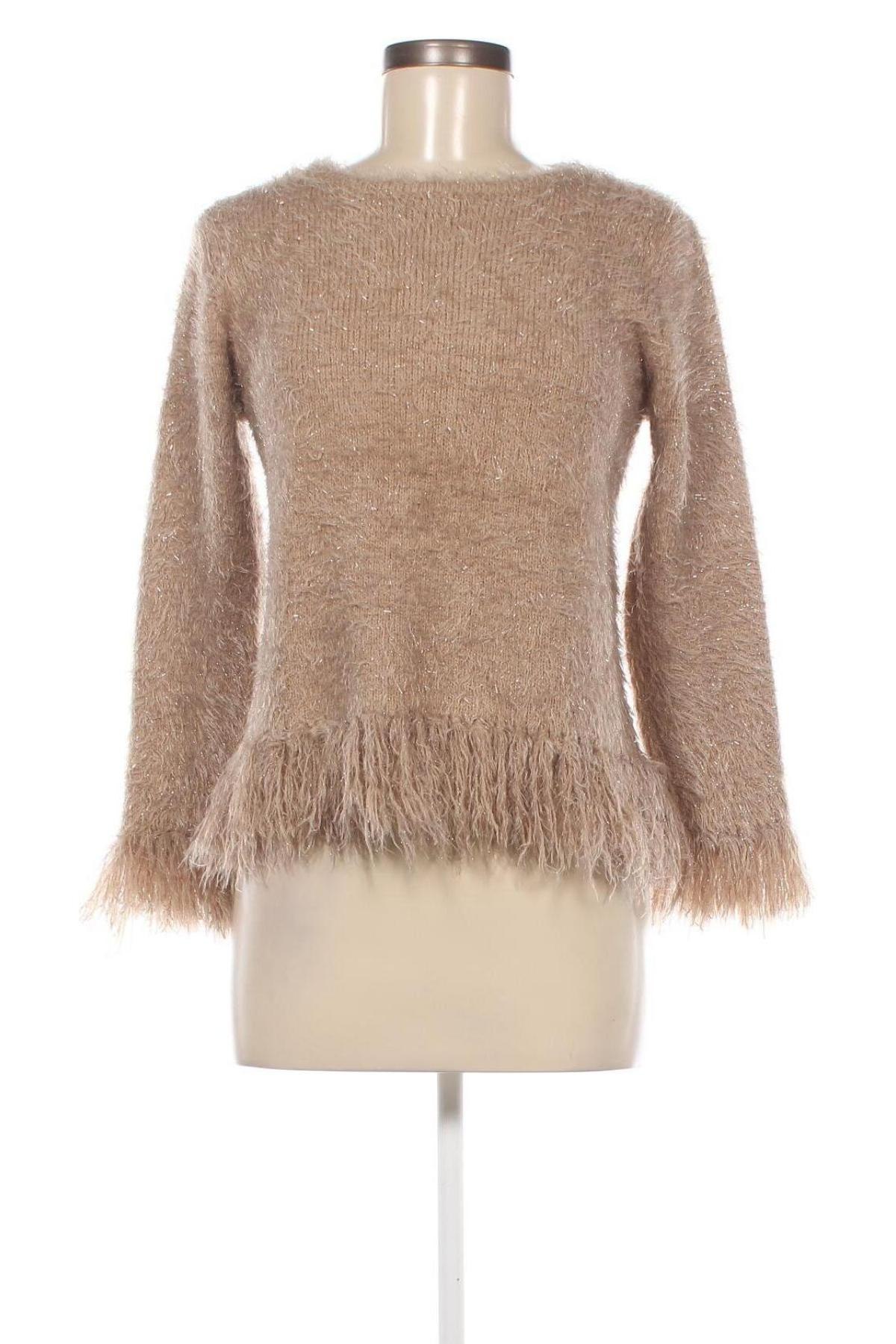 Дамски пуловер Tricia, Размер M, Цвят Кафяв, Цена 8,12 лв.